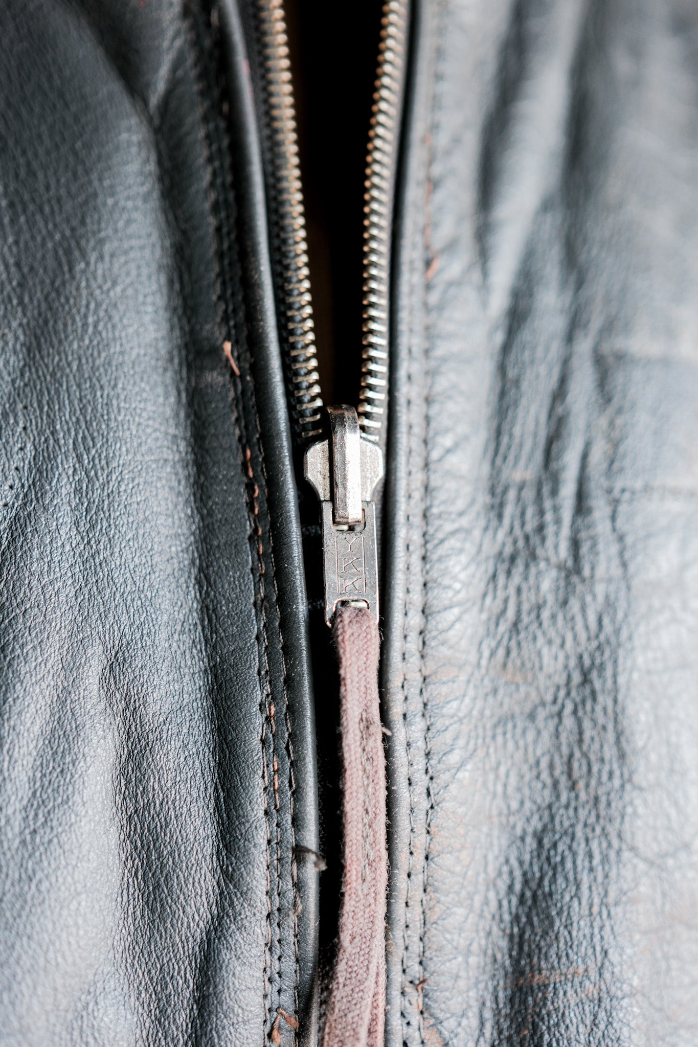 【~70’s】West German Air Force Pilot Leather Jacket Size.170/100