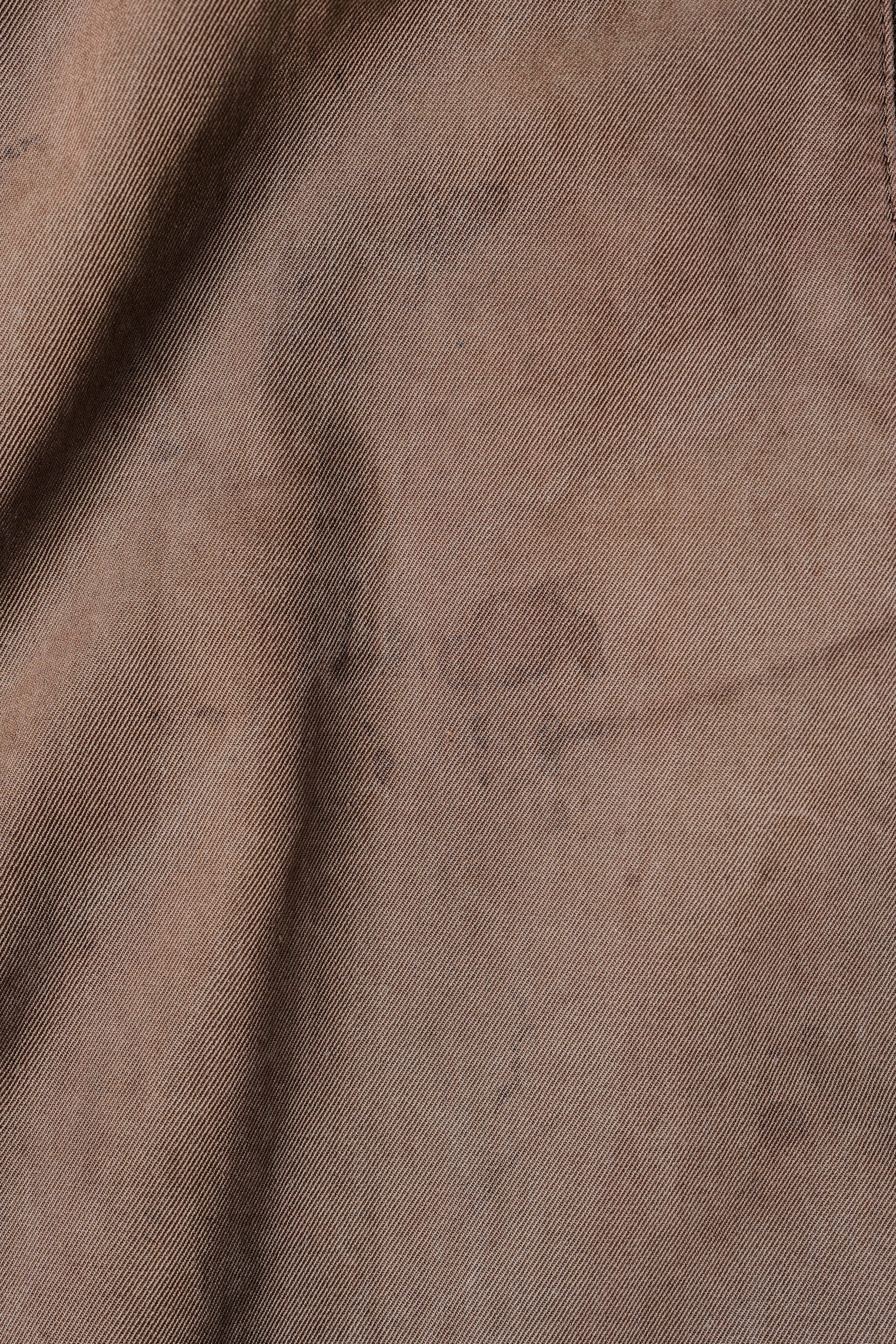 【~40's】Vintage Burberrys Paris Single Raglan Balmacaan Coat C100 for Ladies "Overdyed" "Made in France"