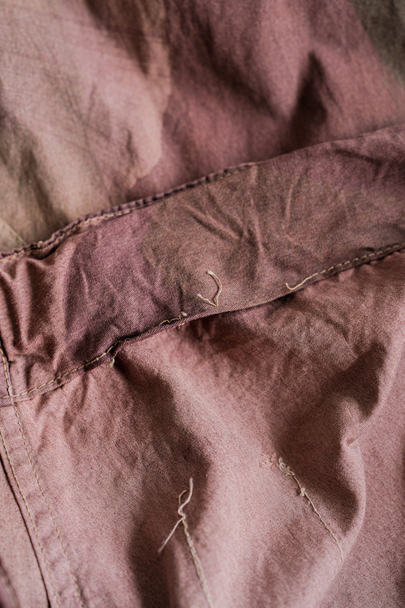 【~40's】WWⅡ British Army Camouflage Windproof Trousers "SAS"