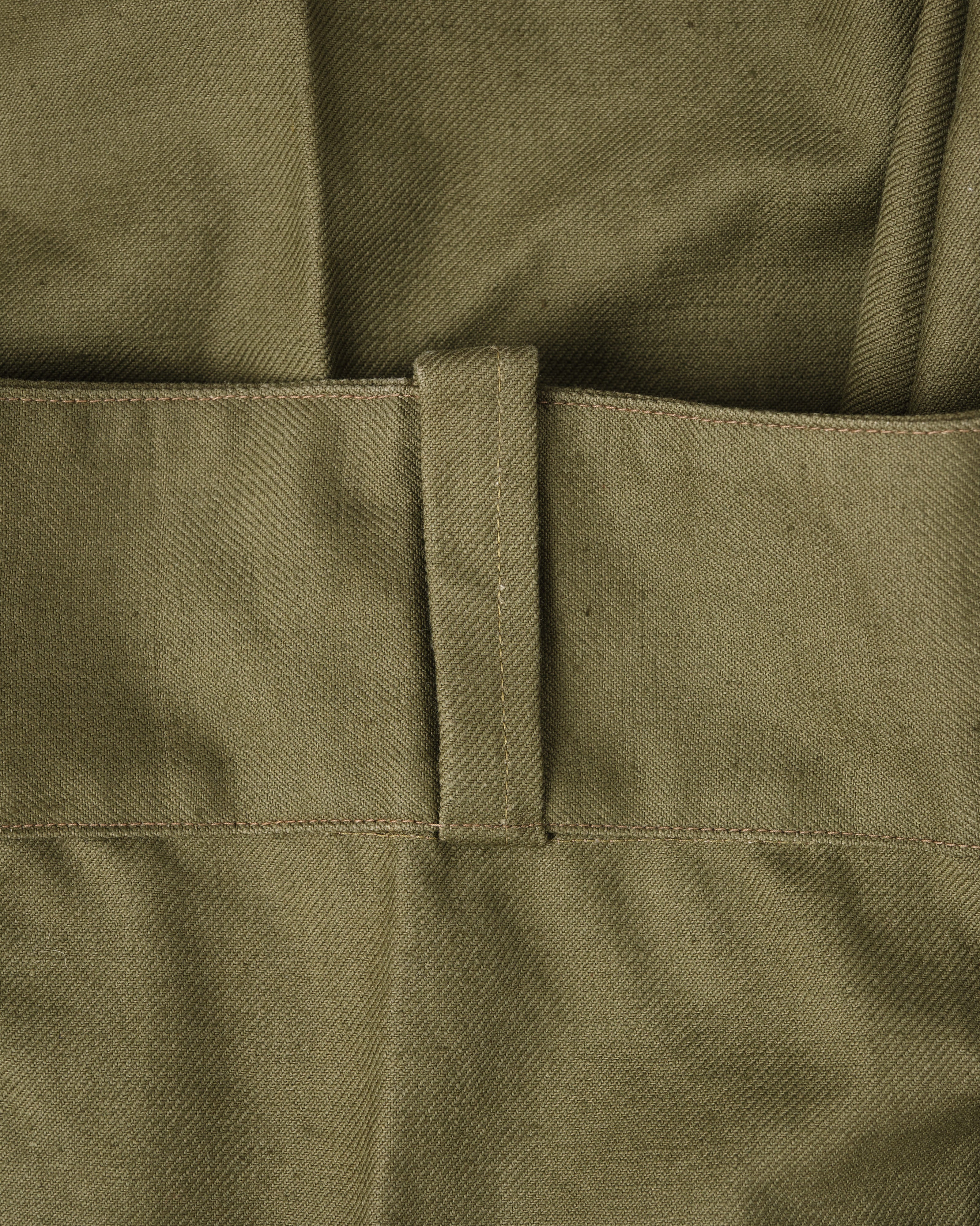 【~40's】French Army M47 Field Trousers With 3 Top Buttons Size.100XC "1st Type" "Dead Stock"