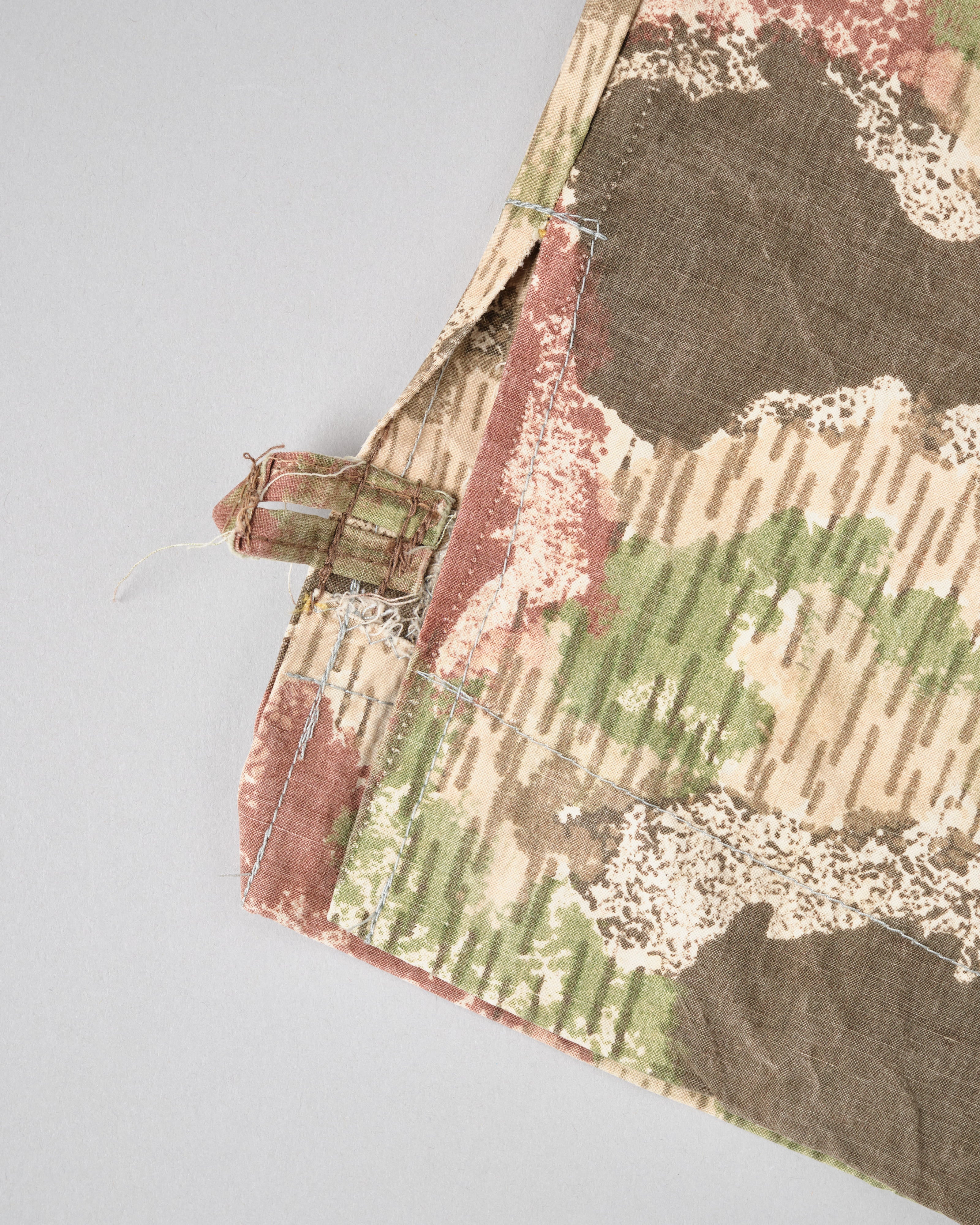 【~60's】Czechoslovakian Army Sumpfmuster Pattern Camouflage 2 Tuck Double Knee Trousers "Localmade"