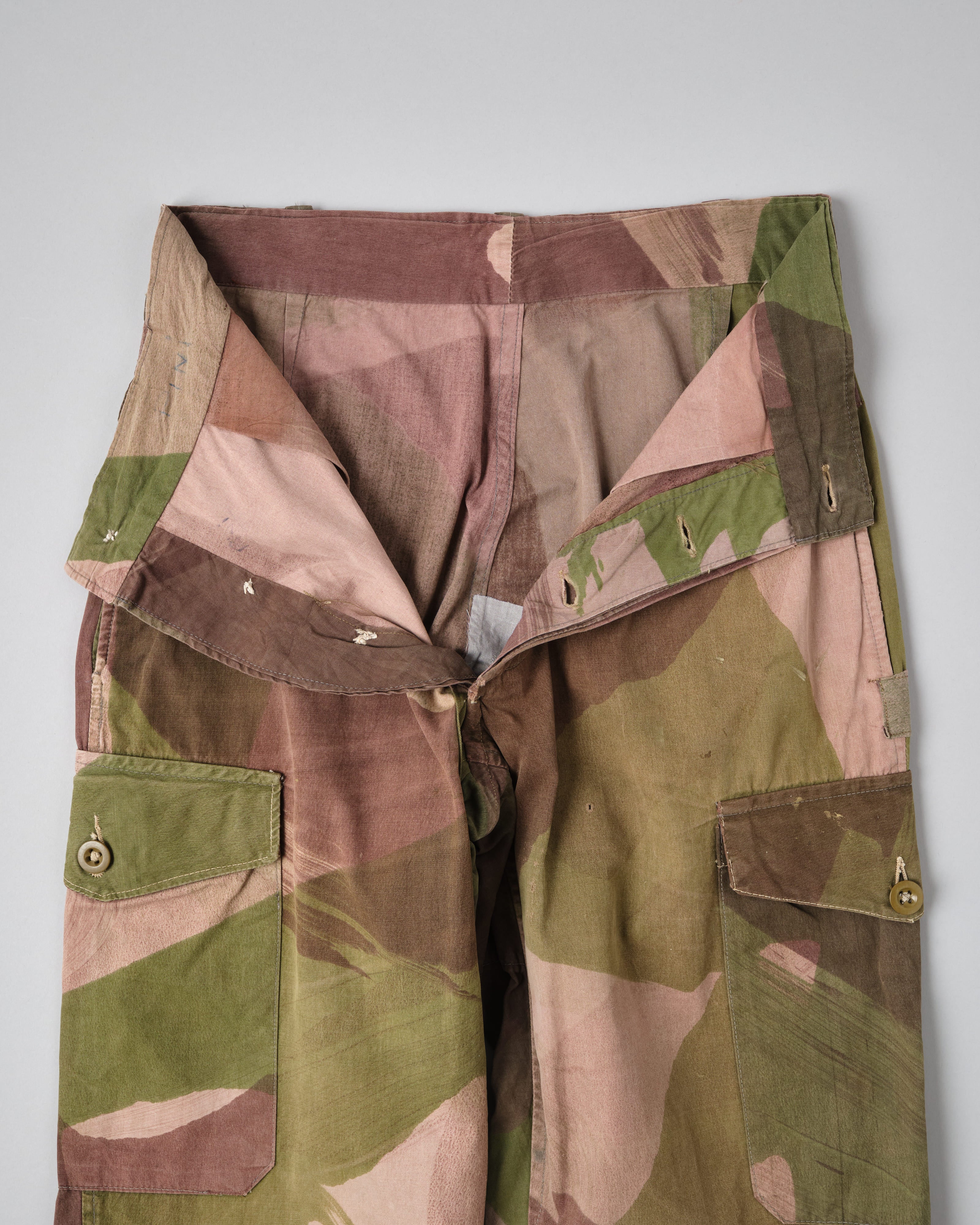 【~50's】French Army Camouflage Retailored Windproof Trousers "Algerian War"