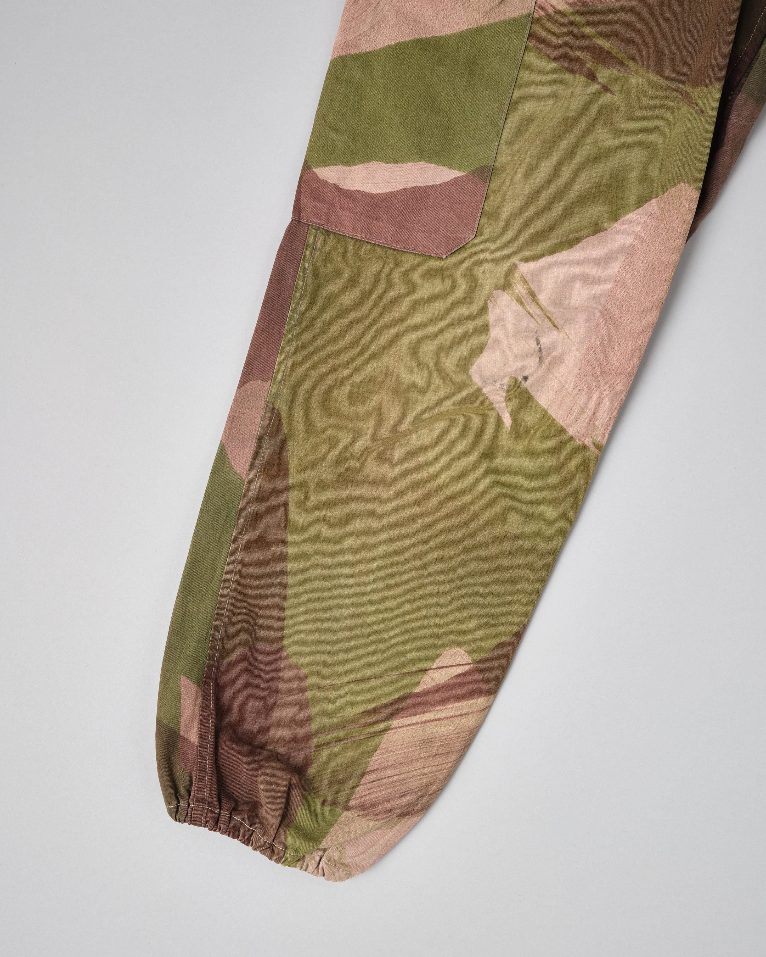 【~50's】French Army Camouflage Retailored Windproof Trousers "Algerian War"