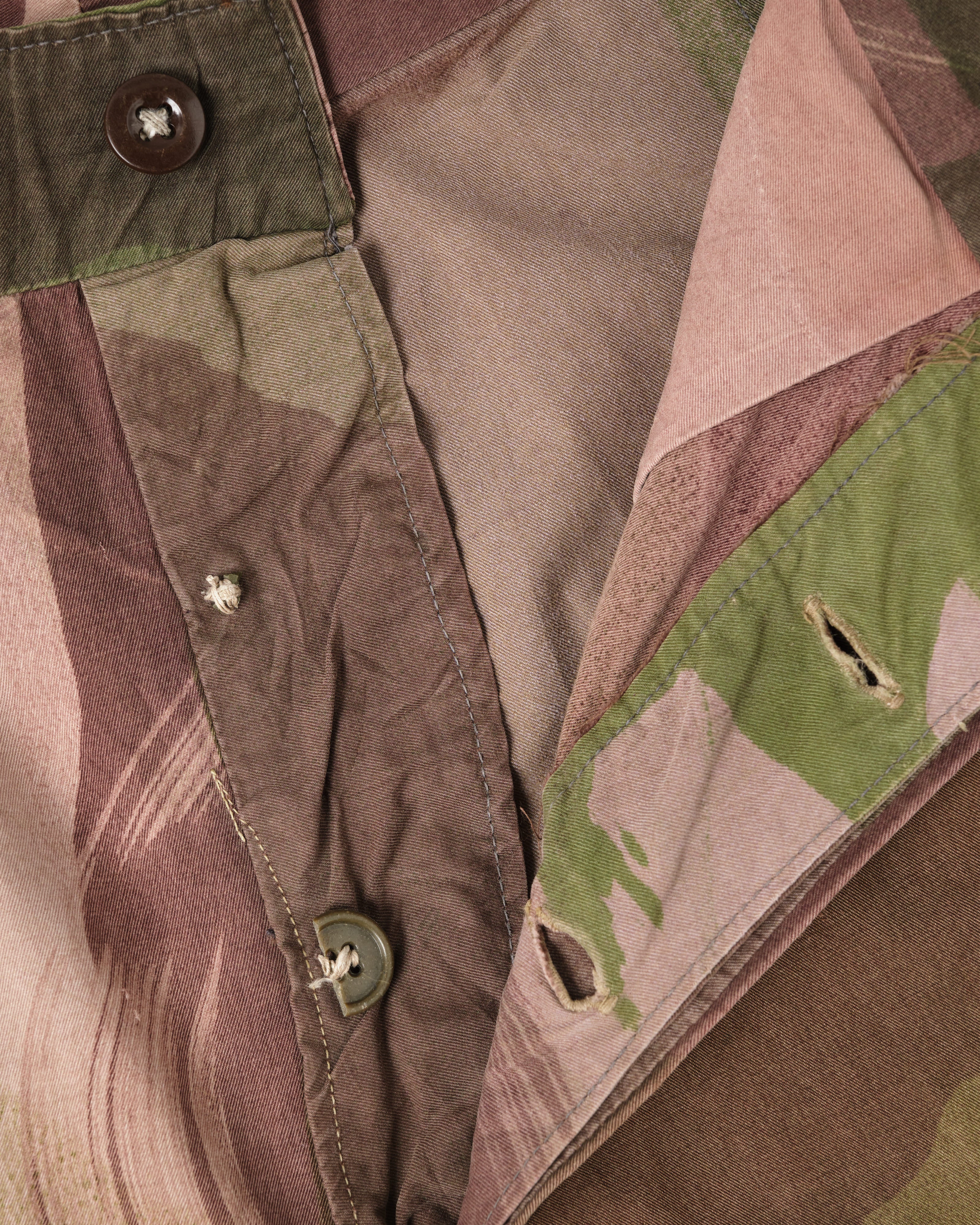 【~50's】French Army Camouflage Retailored Windproof Trousers "Algerian War"