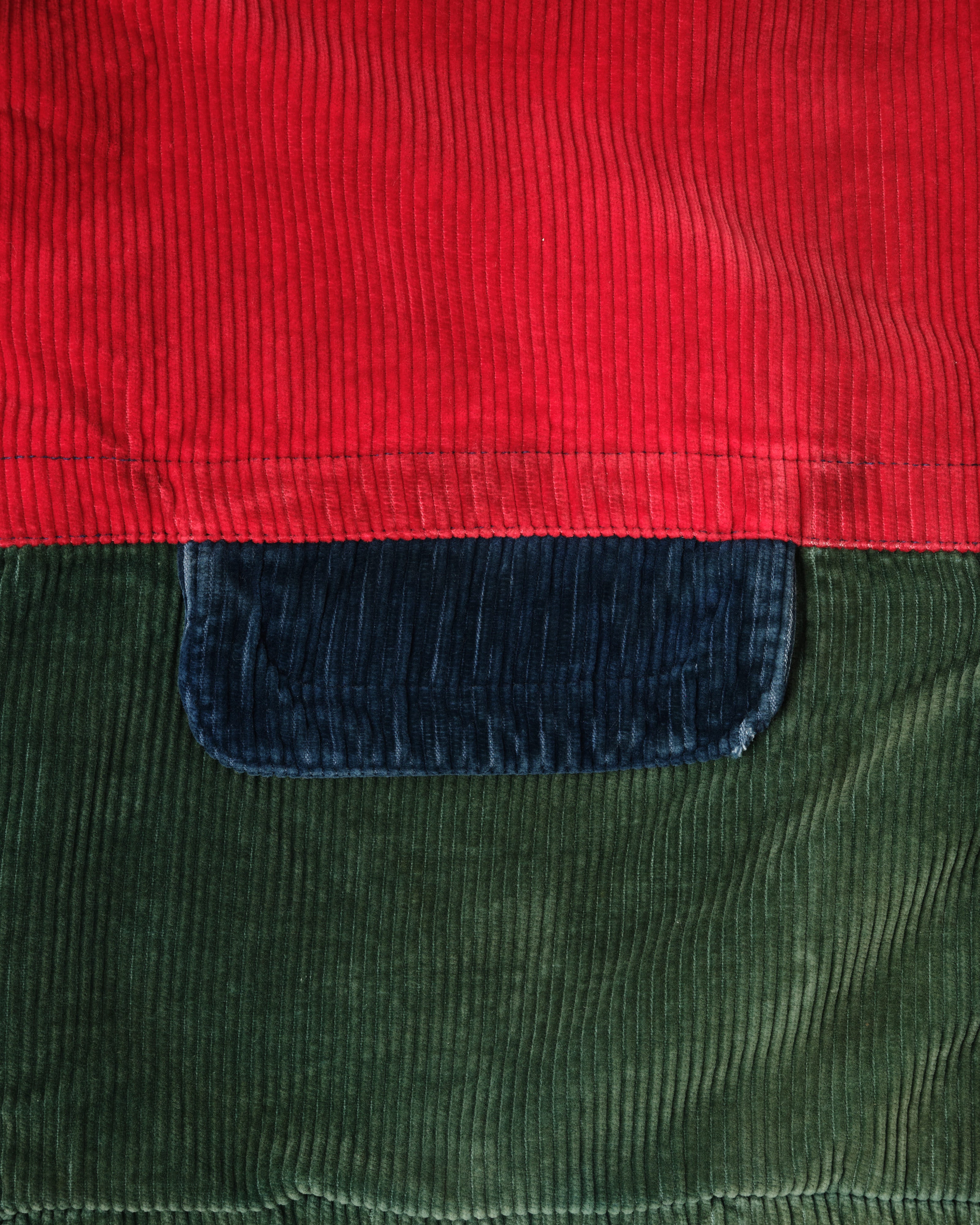 【~90’s】Old NAF NAF Crazy Pattern Corduroy Jacket
