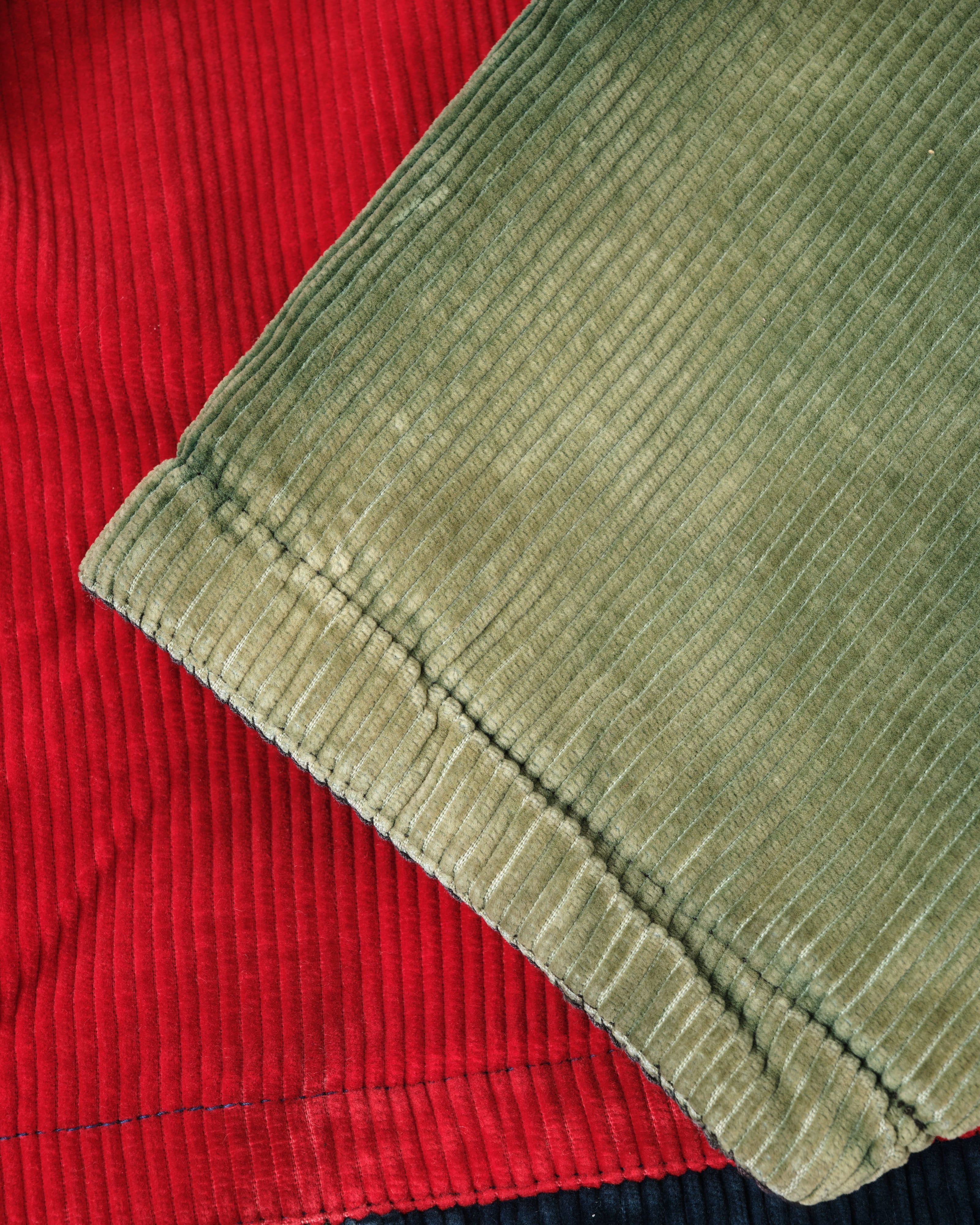 【~90’s】Old NAF NAF Crazy Pattern Corduroy Jacket