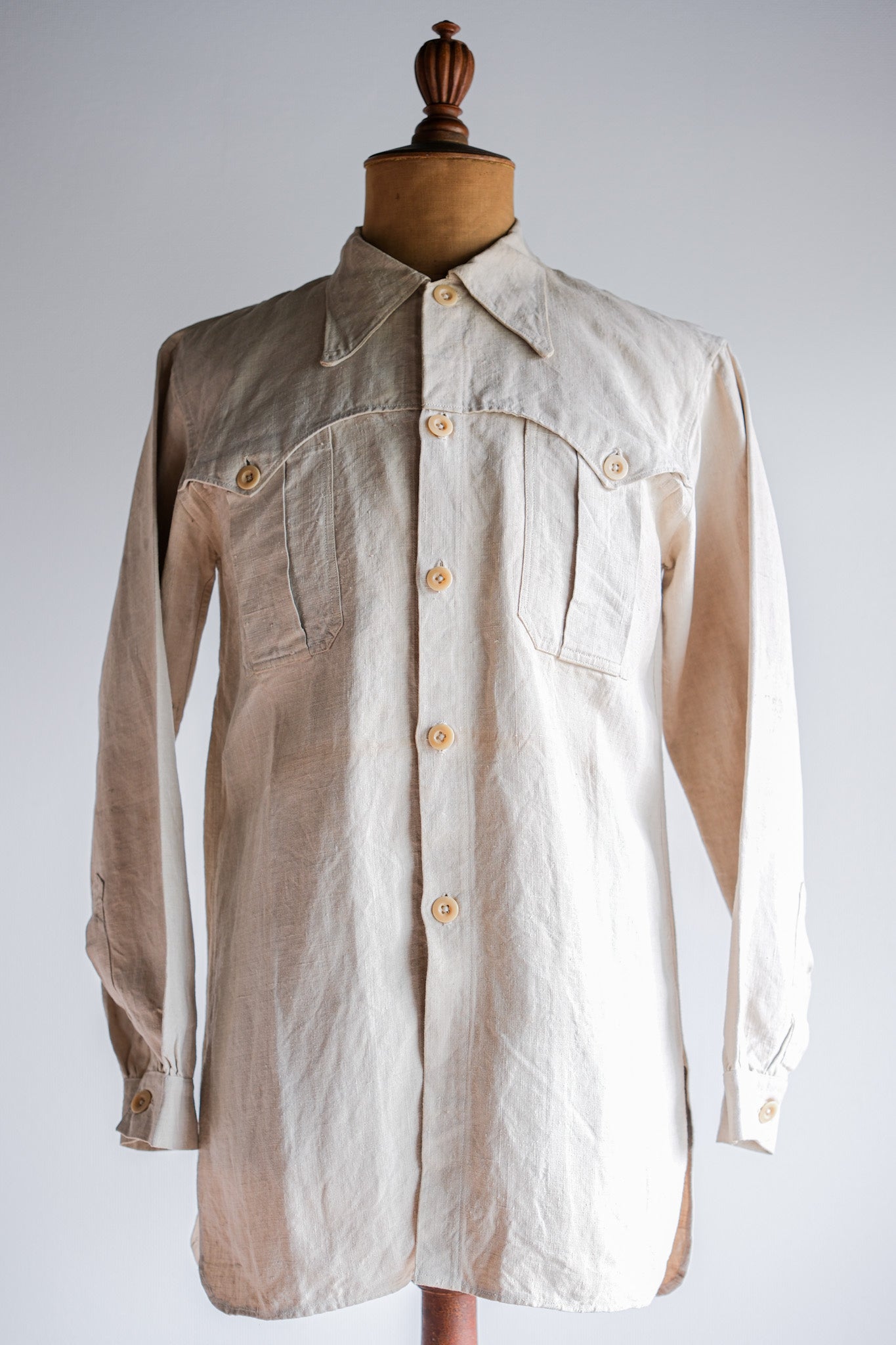 【~40's】WWⅡ Spanish Army Linen Jacket