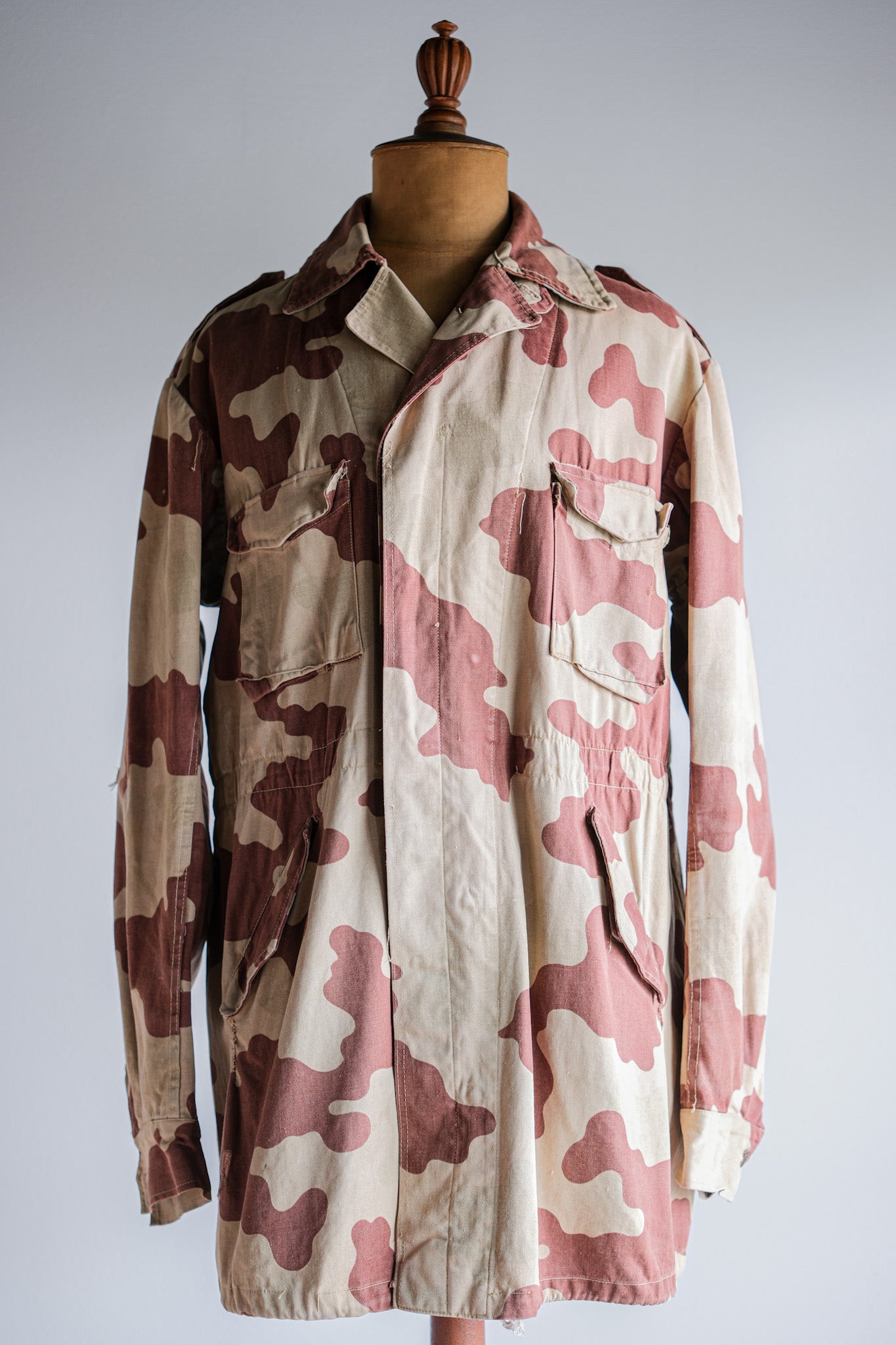【~40's】WWⅡ National Republican Army San Marco Camouflage Field Jacket "RSI"