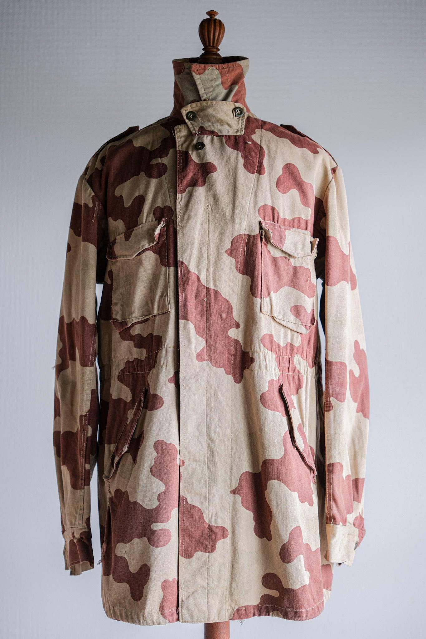 【~40's】WWⅡ National Republican Army San Marco Camouflage Field Jacket "RSI"