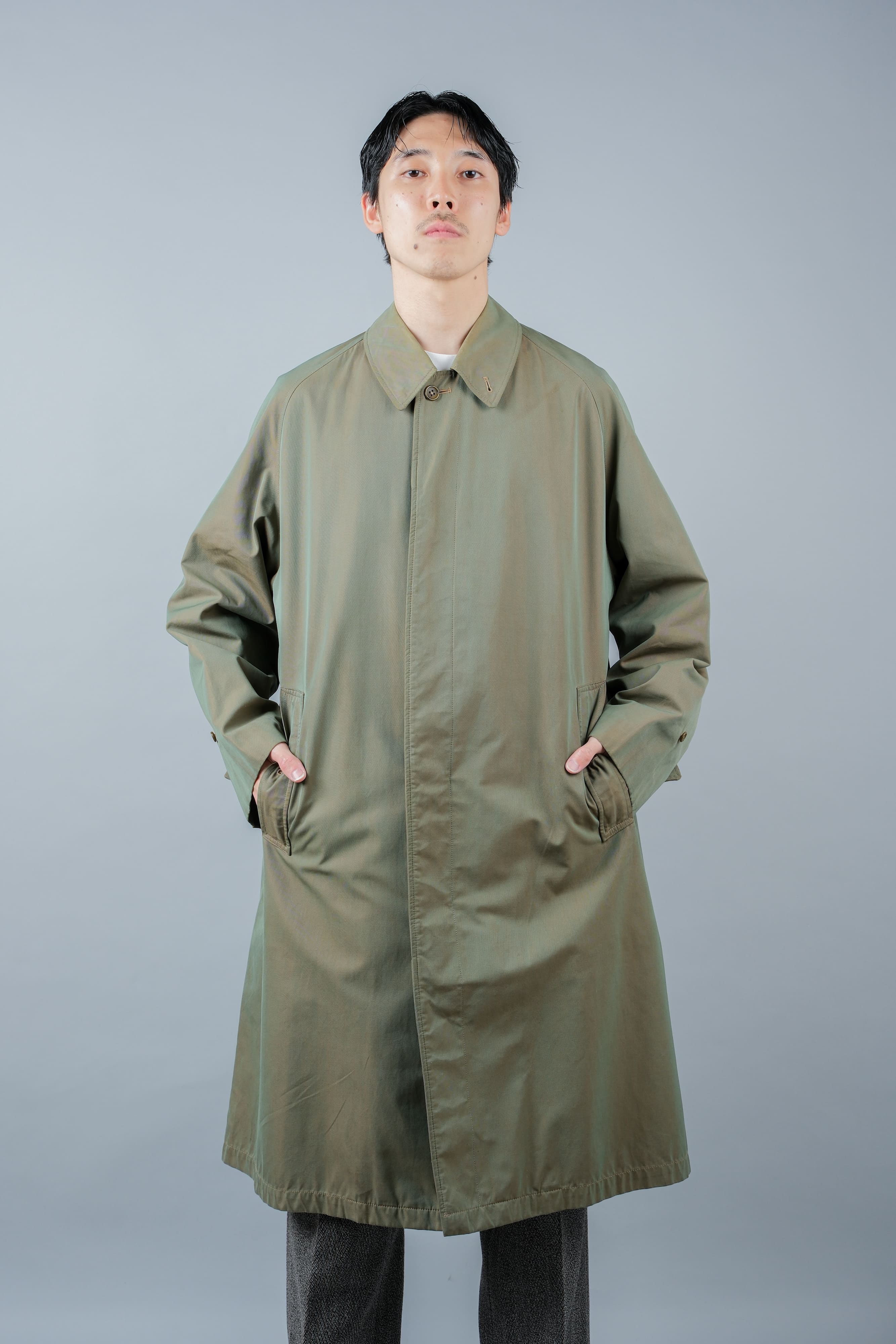 【~60's】Vintage Burberrys Single Raglan Balmacaan Coat C100 Size.34REG "COMMANDER Ⅱ" "TAMAMUSHI" "PISSIMBONO GENOA 別注"