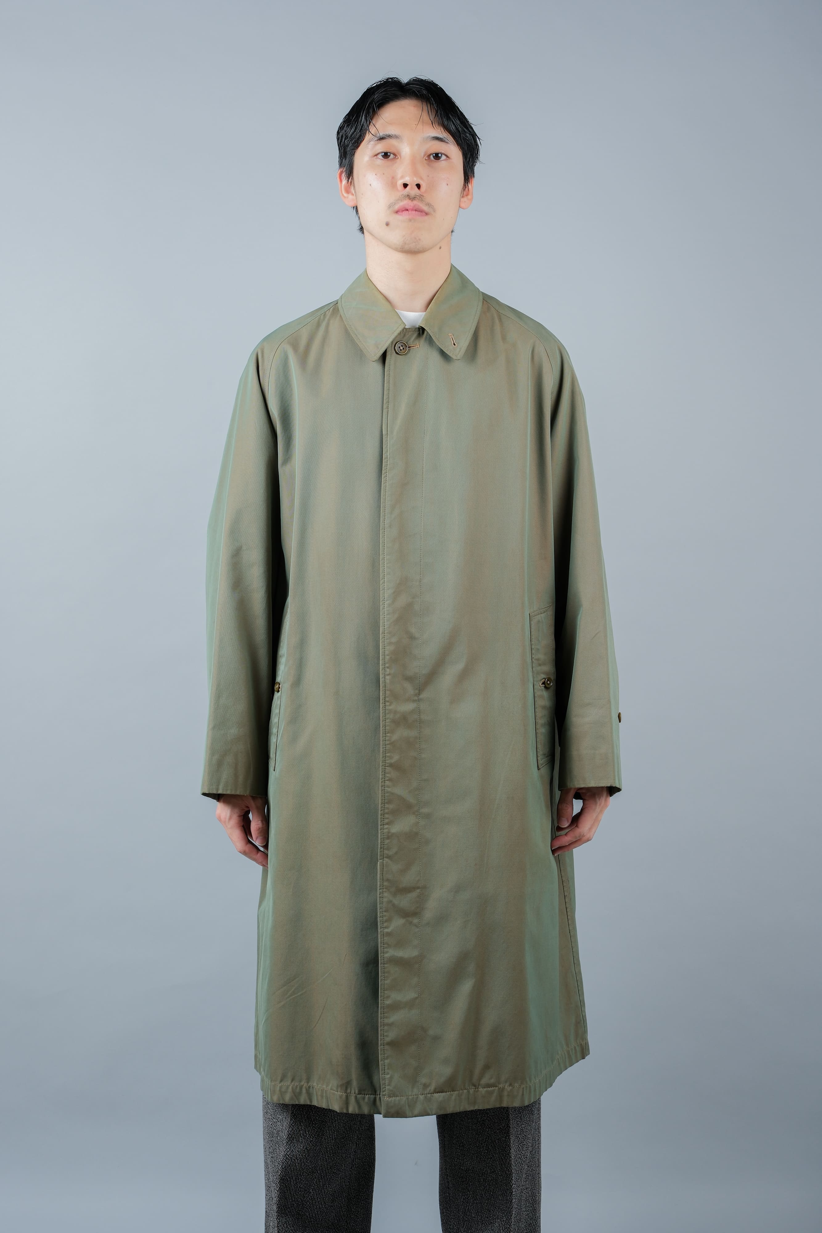 【~60's】Vintage Burberrys Single Raglan Balmacaan Coat C100 Size.34REG "COMMANDER Ⅱ" "TAMAMUSHI" "PISSIMBONO GENOA 別注"
