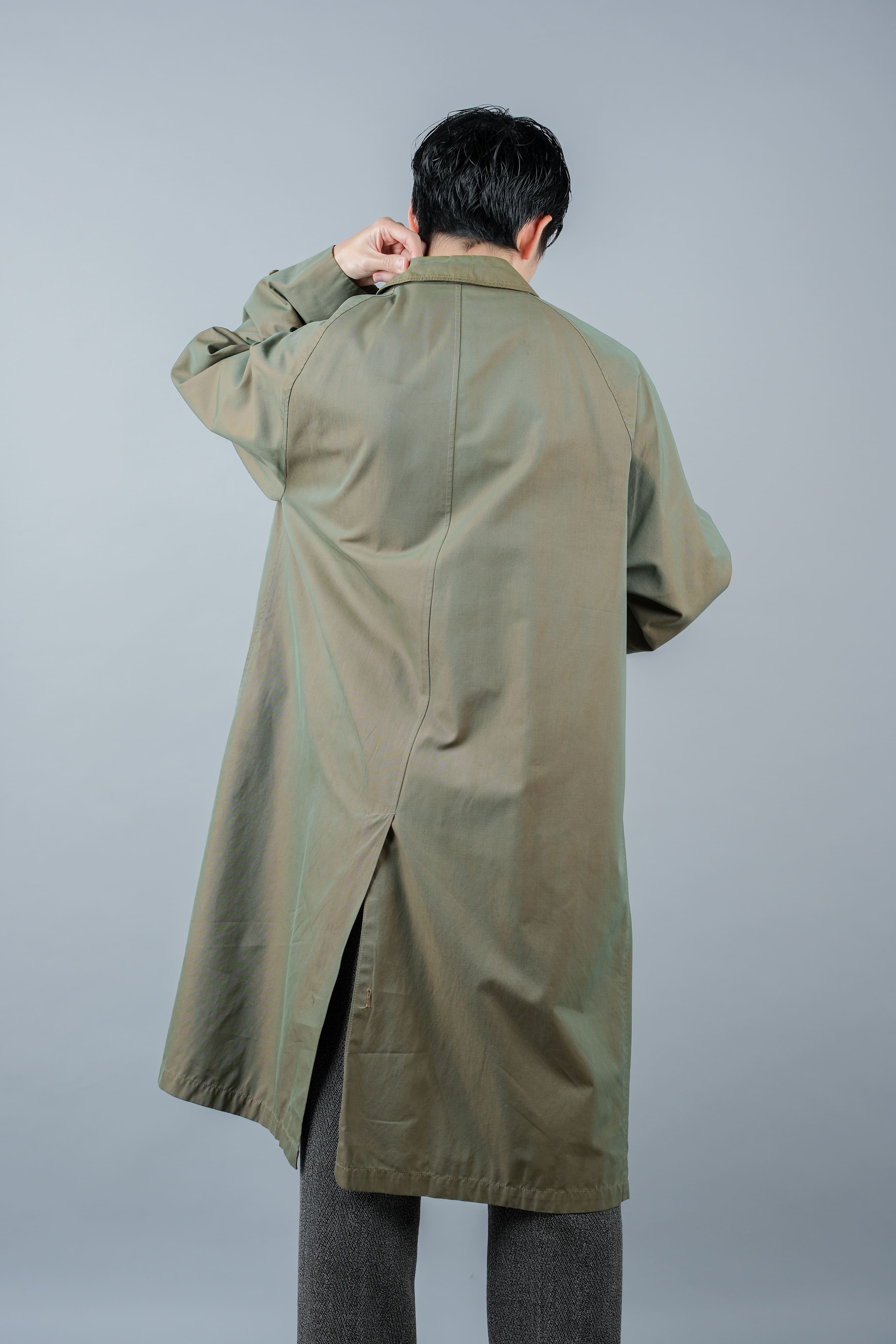 【~60's】Vintage Burberrys Single Raglan Balmacaan Coat C100 Size.34REG "COMMANDER Ⅱ" "TAMAMUSHI" "PISSIMBONO GENOA 別注"