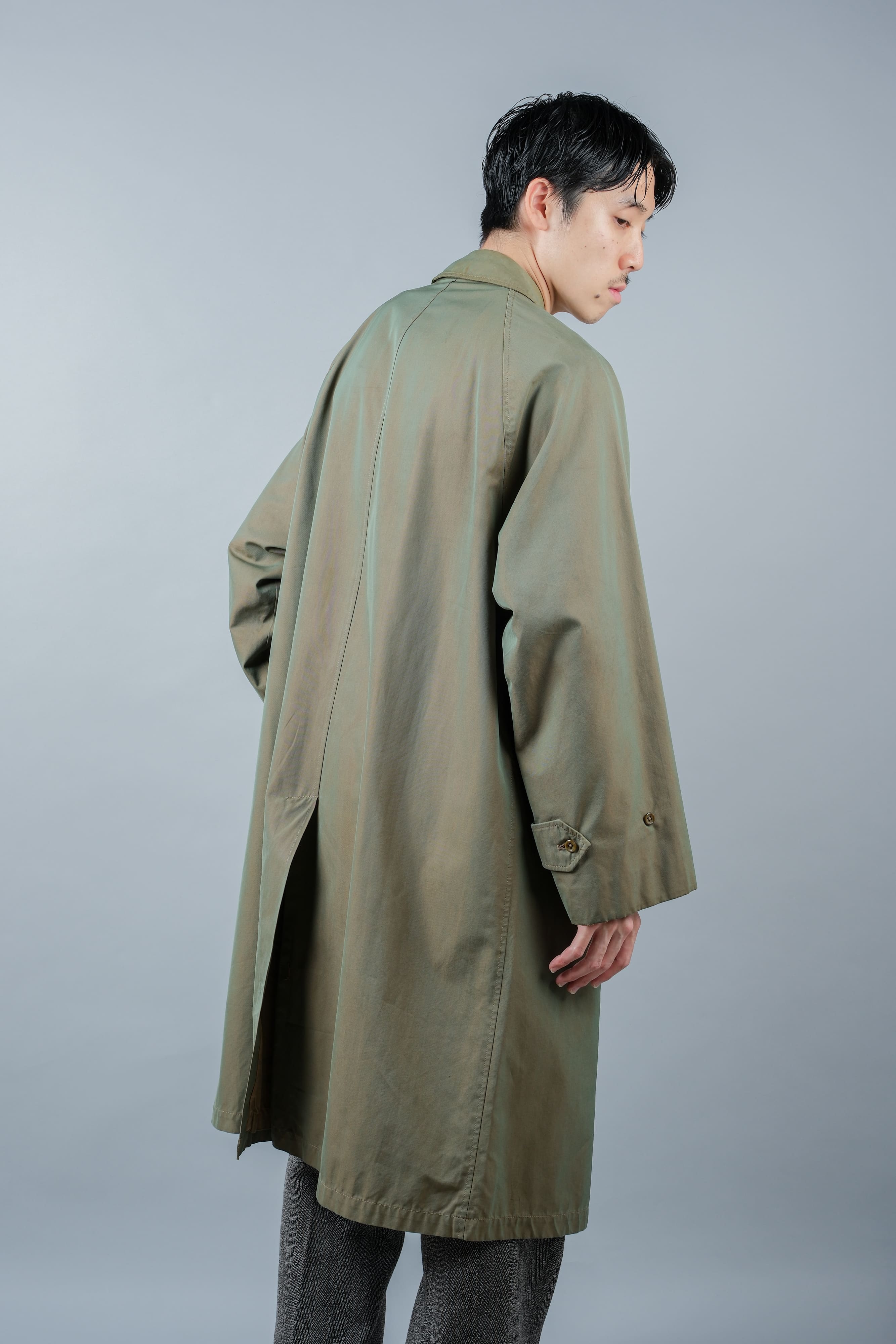 【~60's】Vintage Burberrys Single Raglan Balmacaan Coat C100 Size.34REG "COMMANDER Ⅱ" "TAMAMUSHI" "PISSIMBONO GENOA 別注"