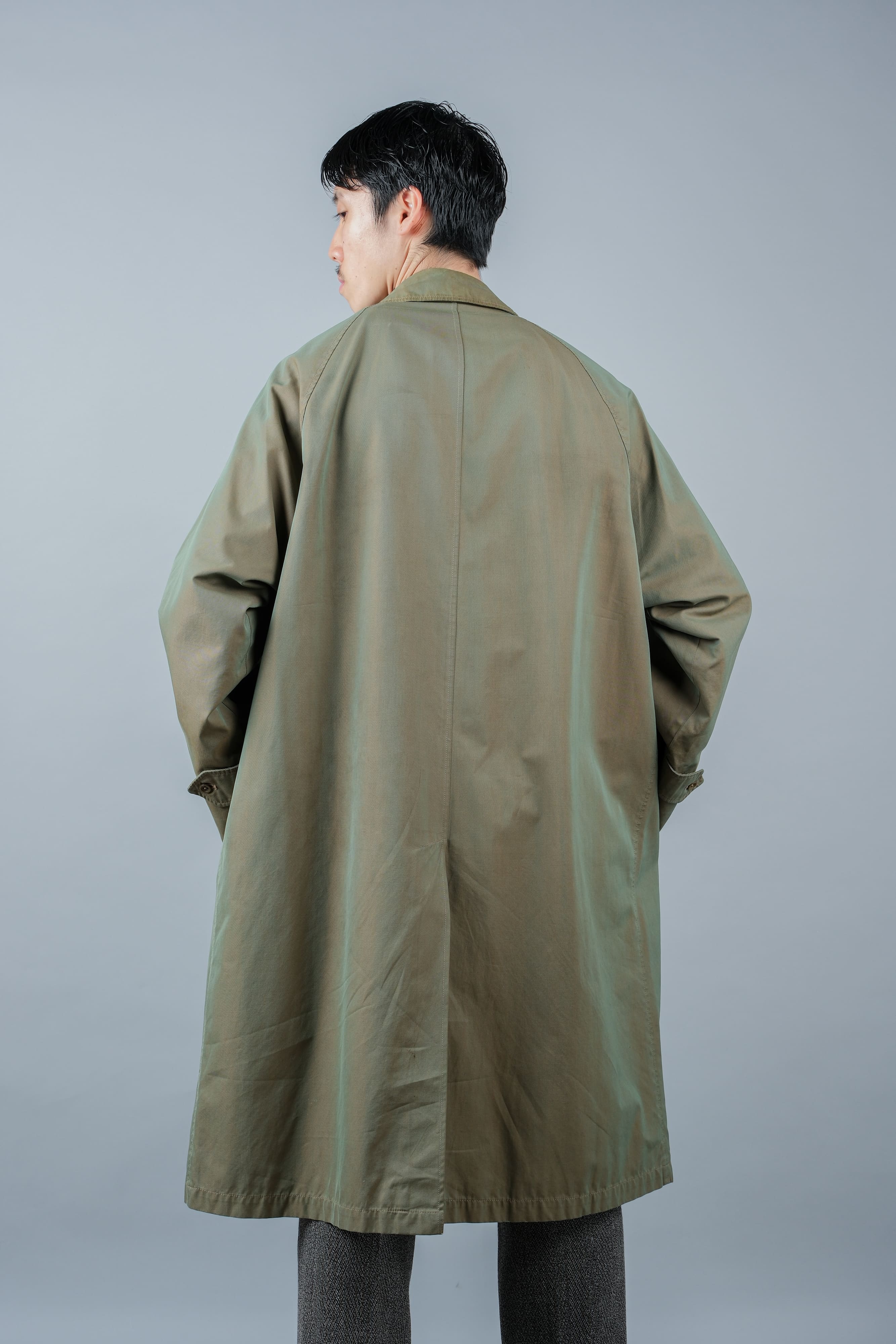 【~60's】Vintage Burberrys Single Raglan Balmacaan Coat C100 Size.34REG "COMMANDER Ⅱ" "TAMAMUSHI" "PISSIMBONO GENOA 別注"