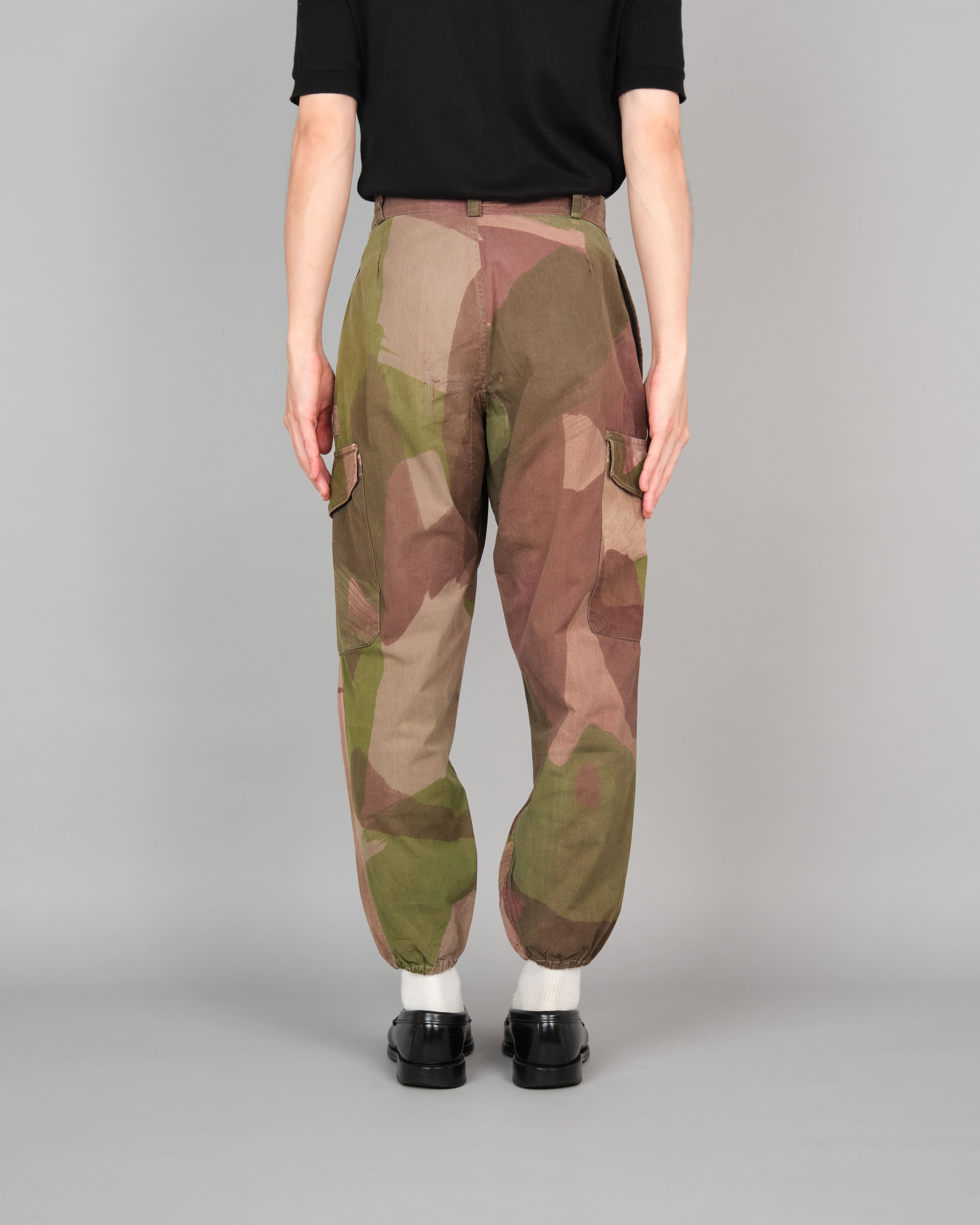 【~50's】French Army Camouflage Retailored Windproof Trousers "Algerian War"