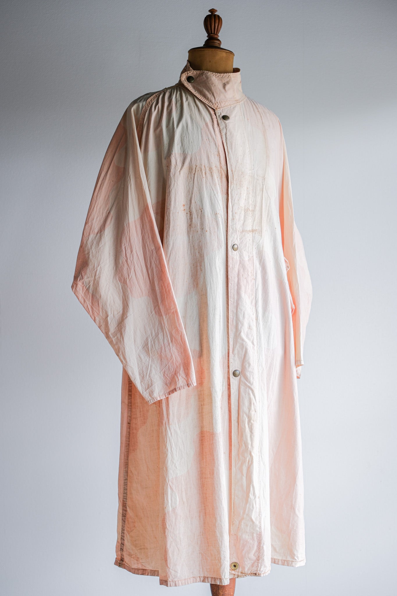 【~40's】WWⅡ British Army Pink Camouflage Anti Gas Cape