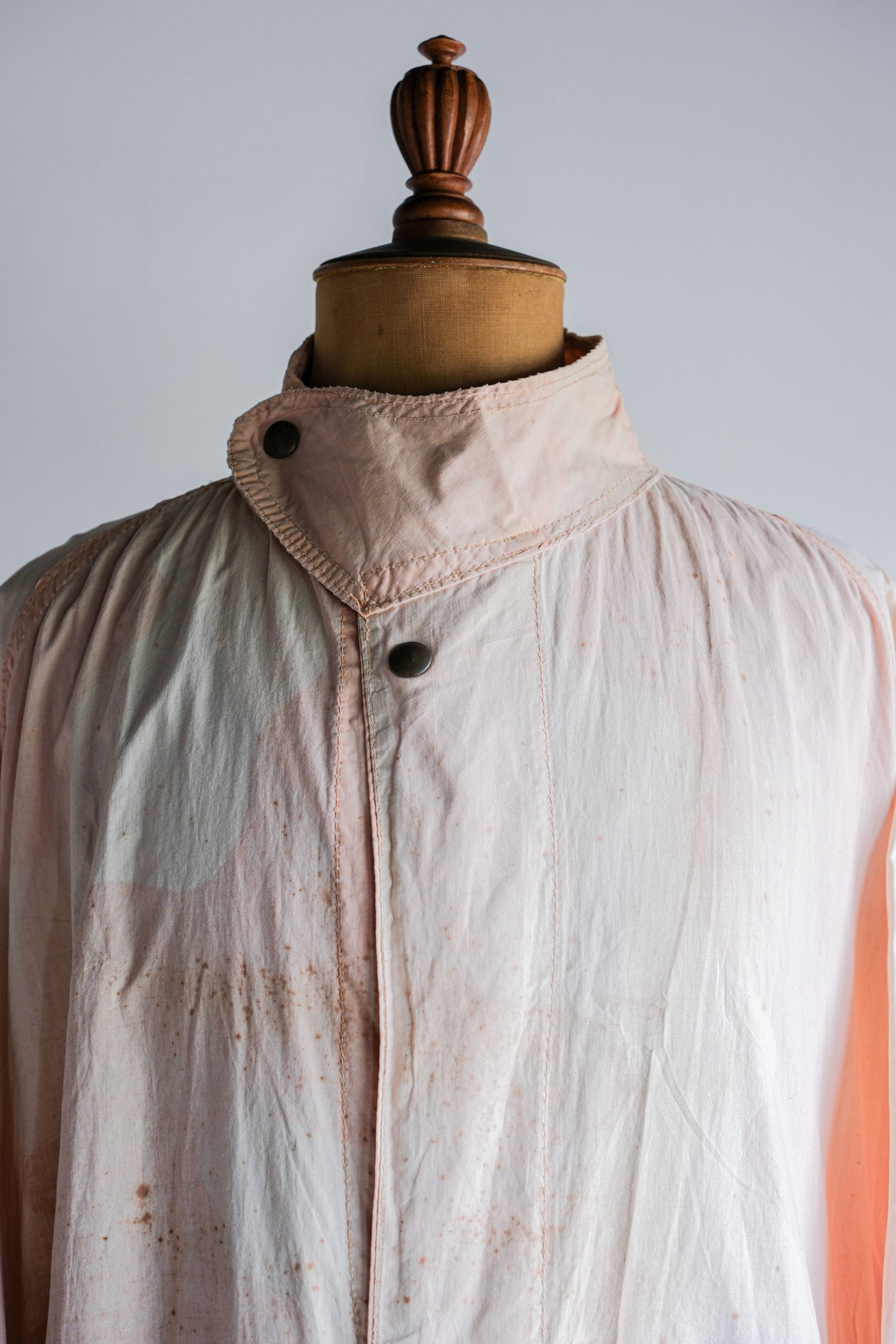 【~40's】WWⅡ British Army Pink Camouflage Anti Gas Cape