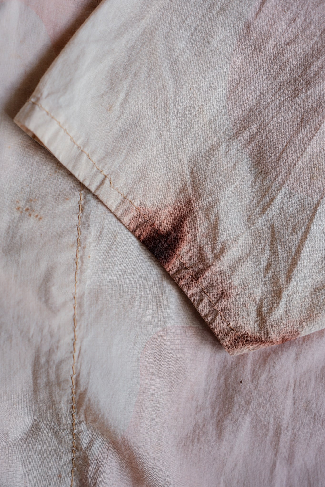 【~40's】WWⅡ British Army Pink Camouflage Anti Gas Cape