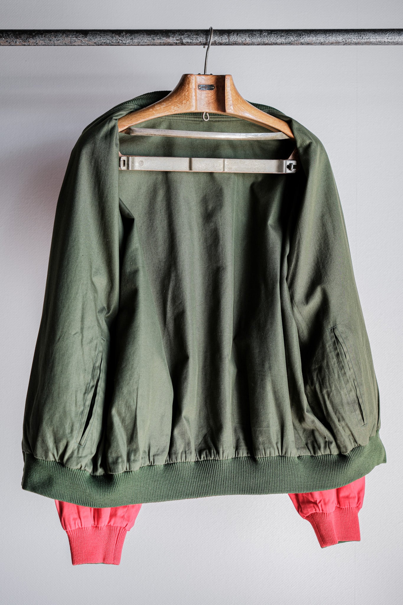 【~70’s】Old GUCCI Cotton Reversible Blouson Size.50