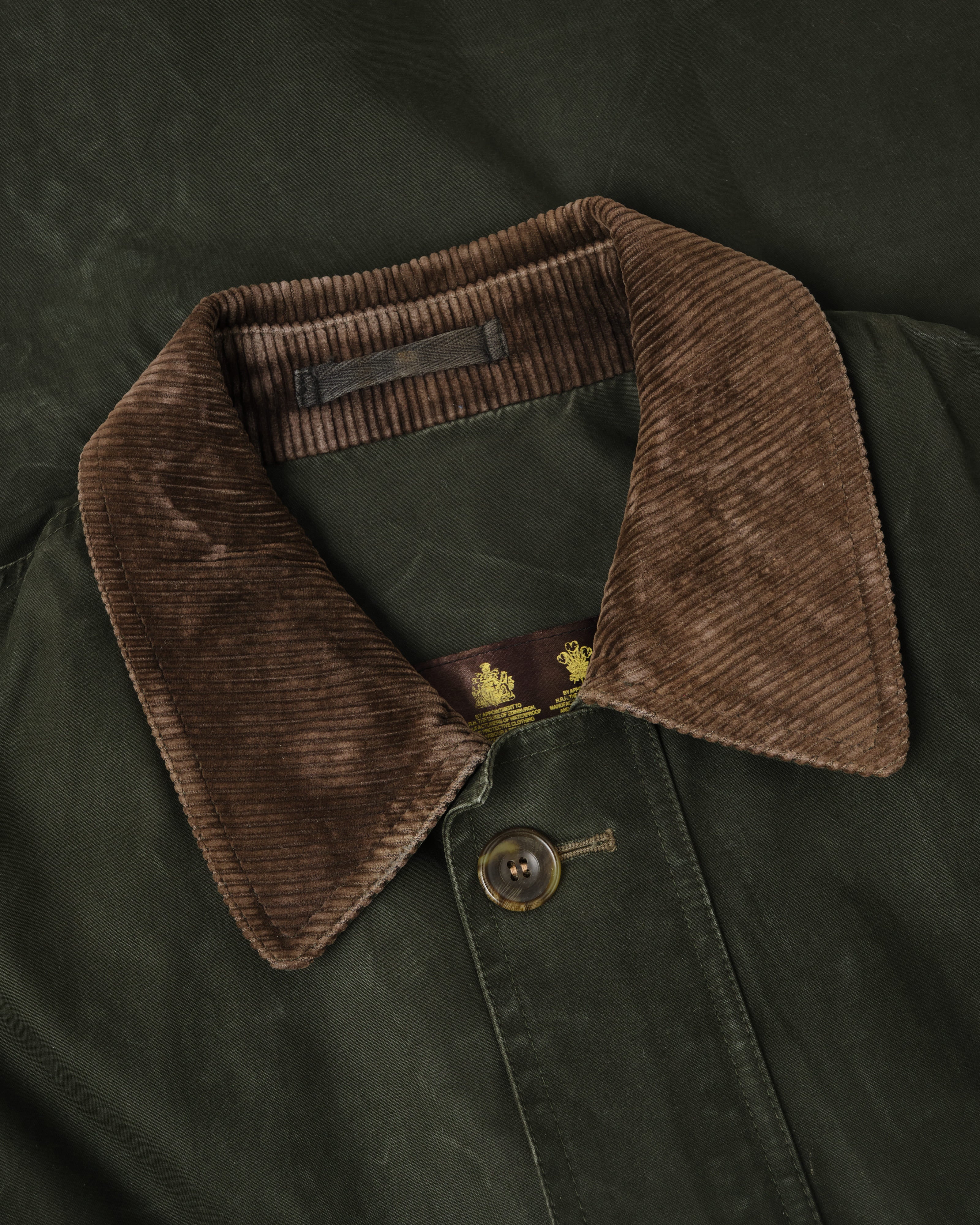 【~90's】Vintage Barbour Ventile Jacket "ENDURANCE" 3 Crest Size.44