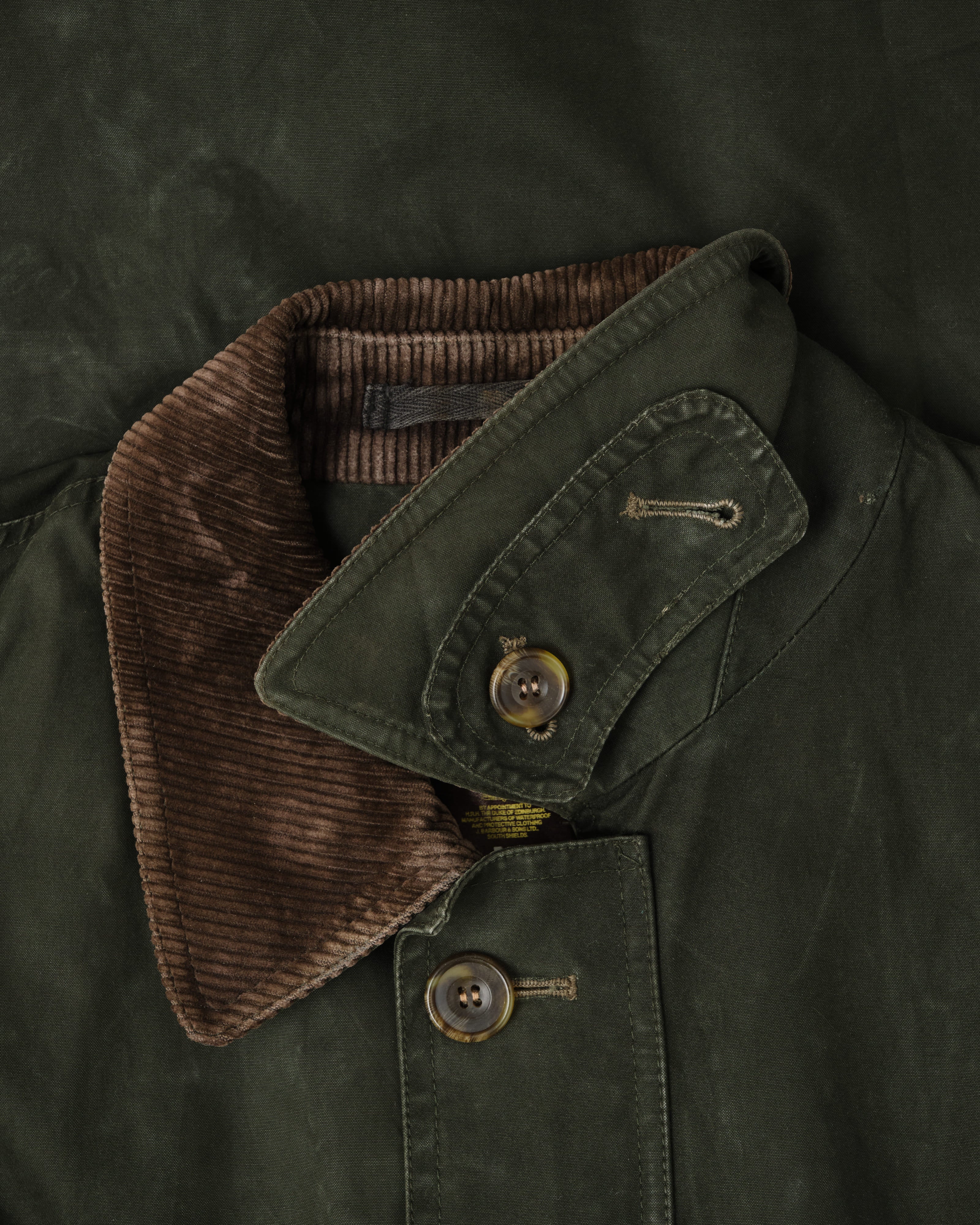 【~90's】Vintage Barbour Ventile Jacket "ENDURANCE" 3 Crest Size.44