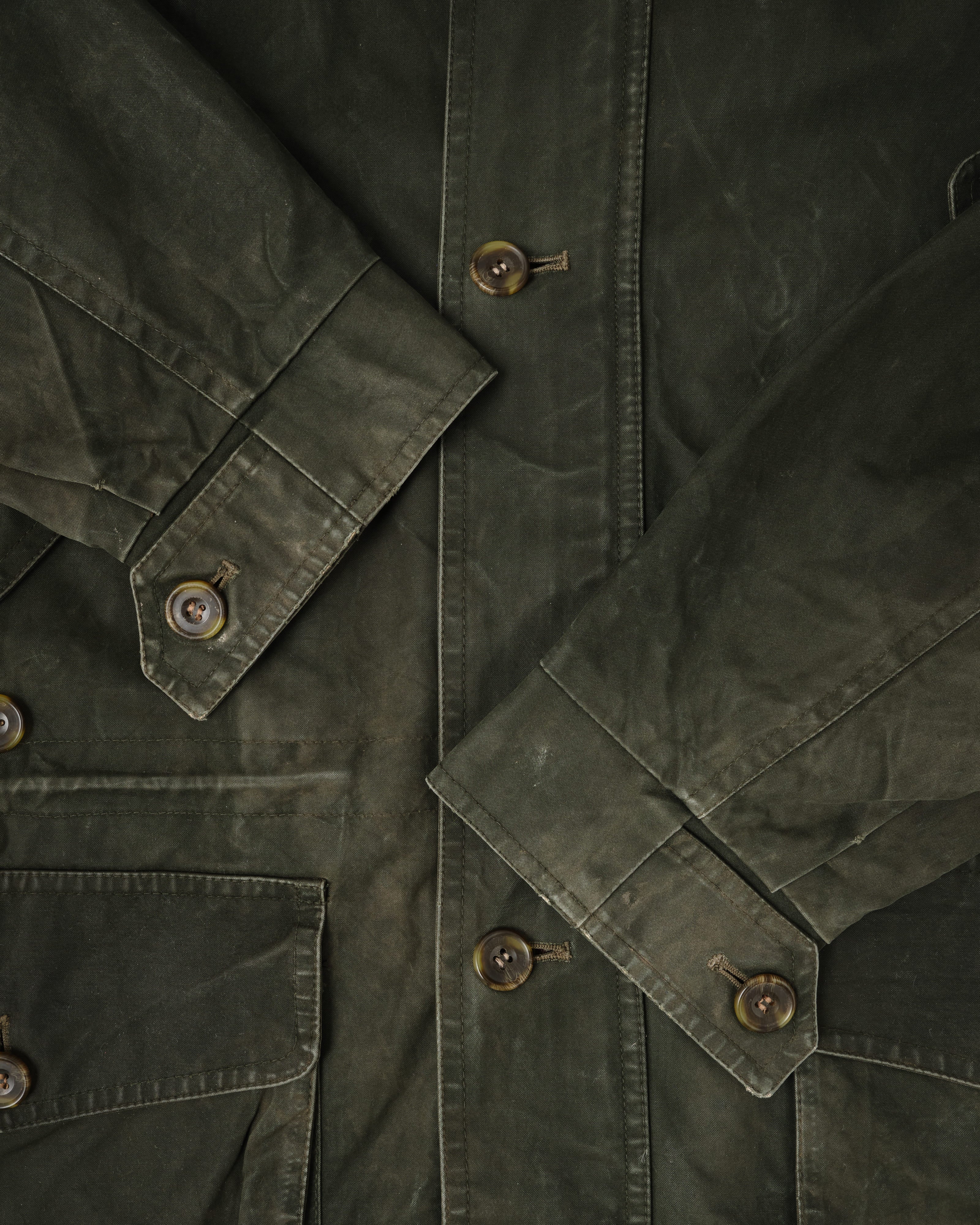 【~90's】Vintage Barbour Ventile Jacket "ENDURANCE" 3 Crest Size.44