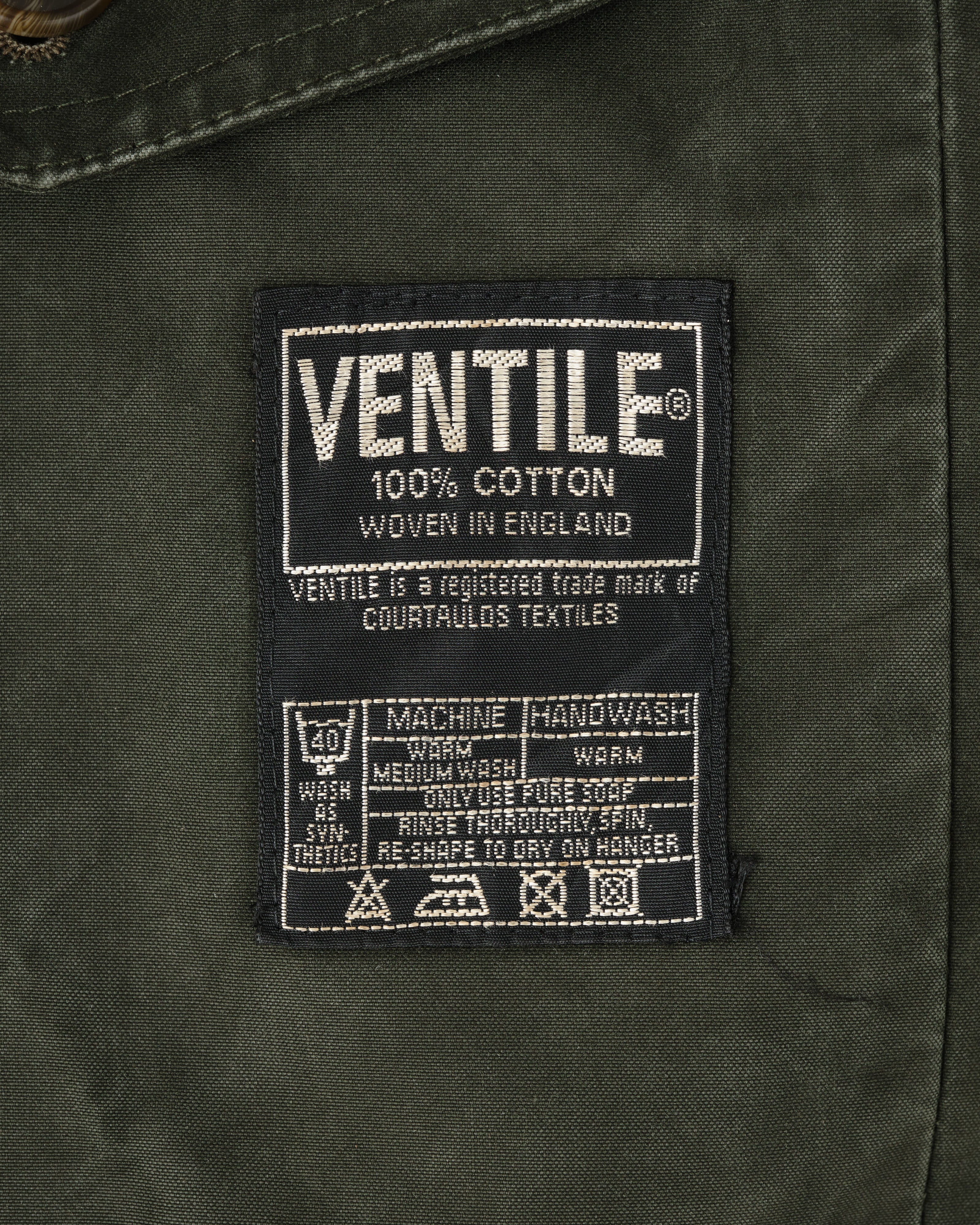 【~90's】Vintage Barbour Ventile Jacket "ENDURANCE" 3 Crest Size.44