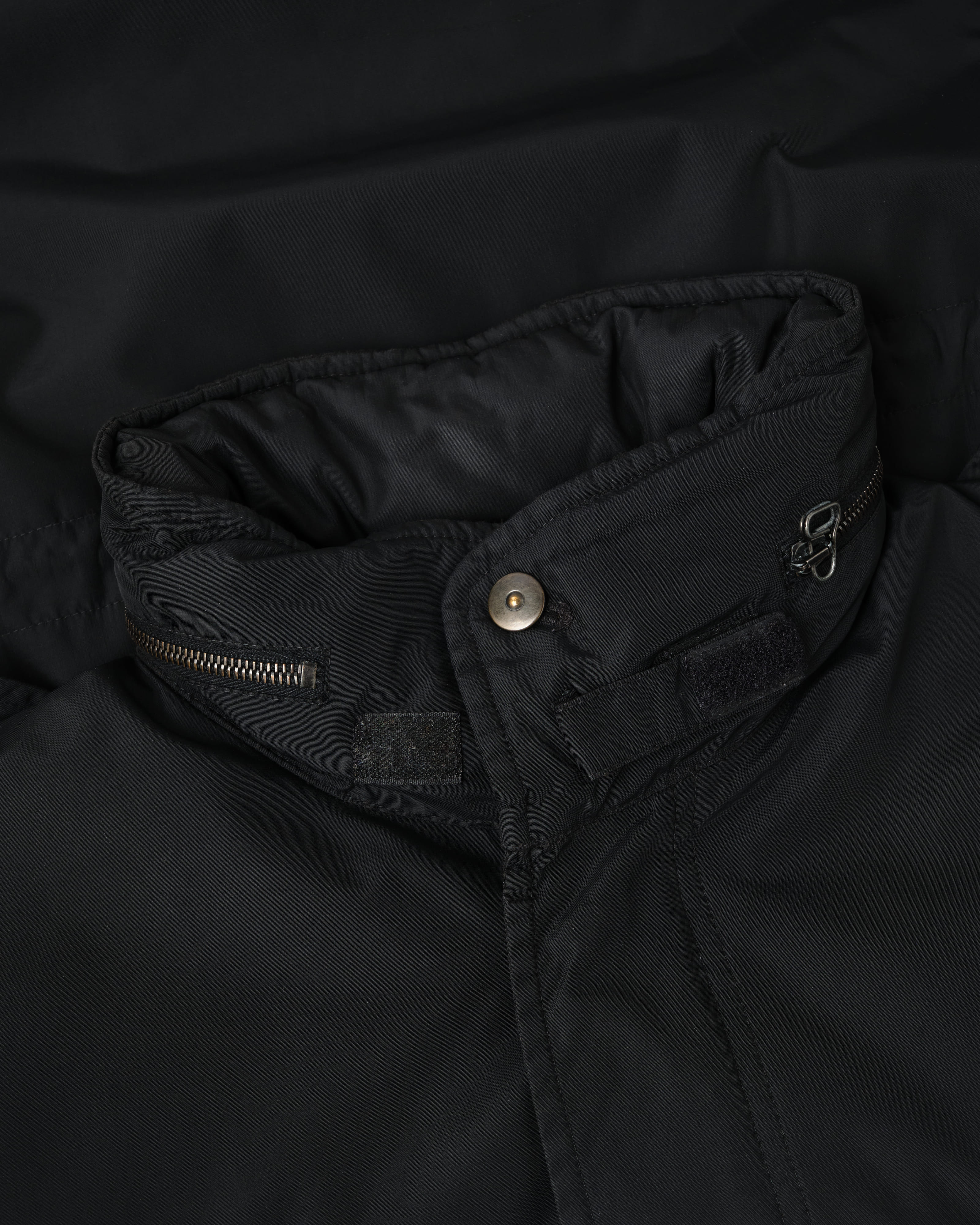 【~90’s】Old allegri M-65 Type Black Nylon Jacket Size.48