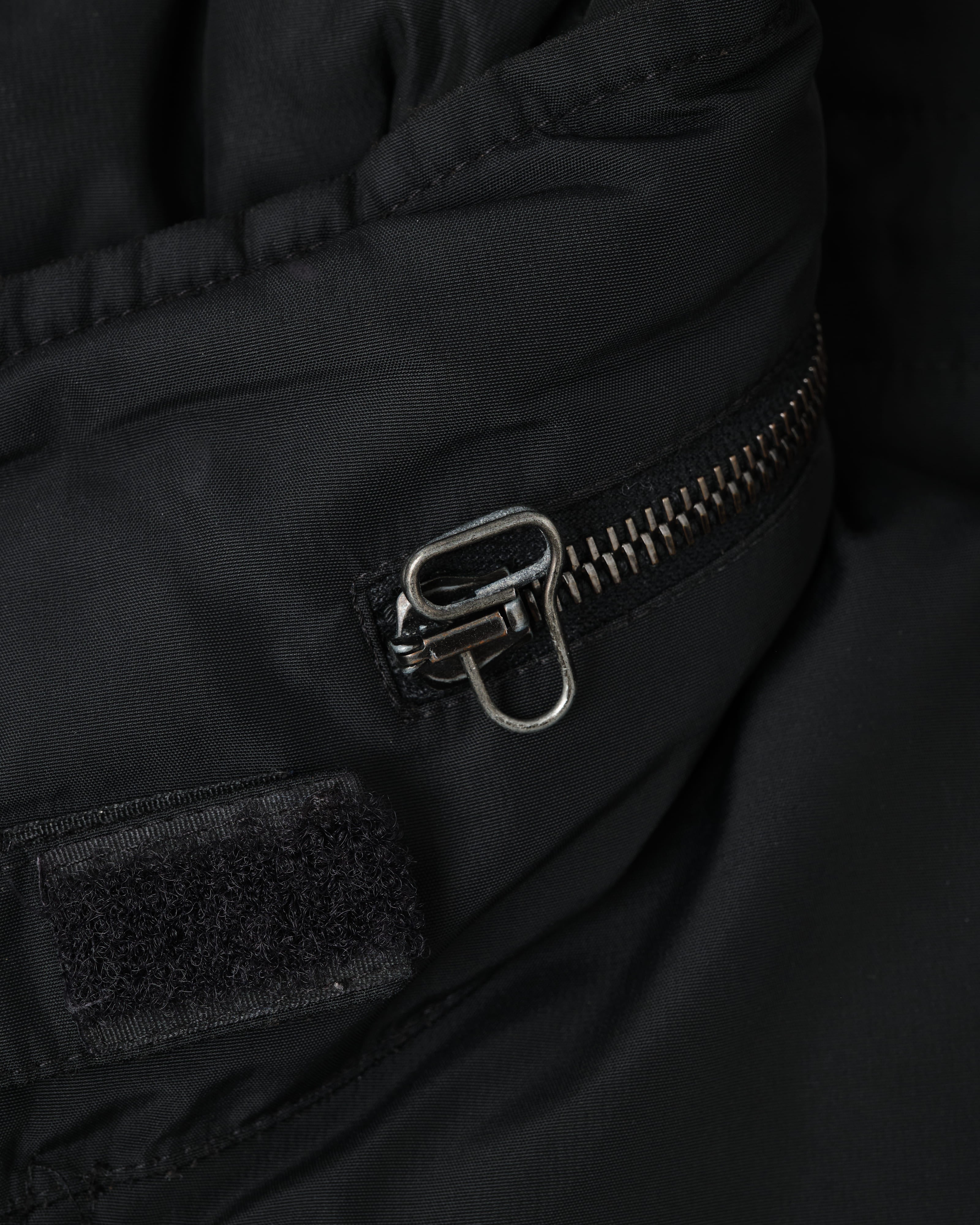 【~90’s】Old allegri M-65 Type Black Nylon Jacket Size.48