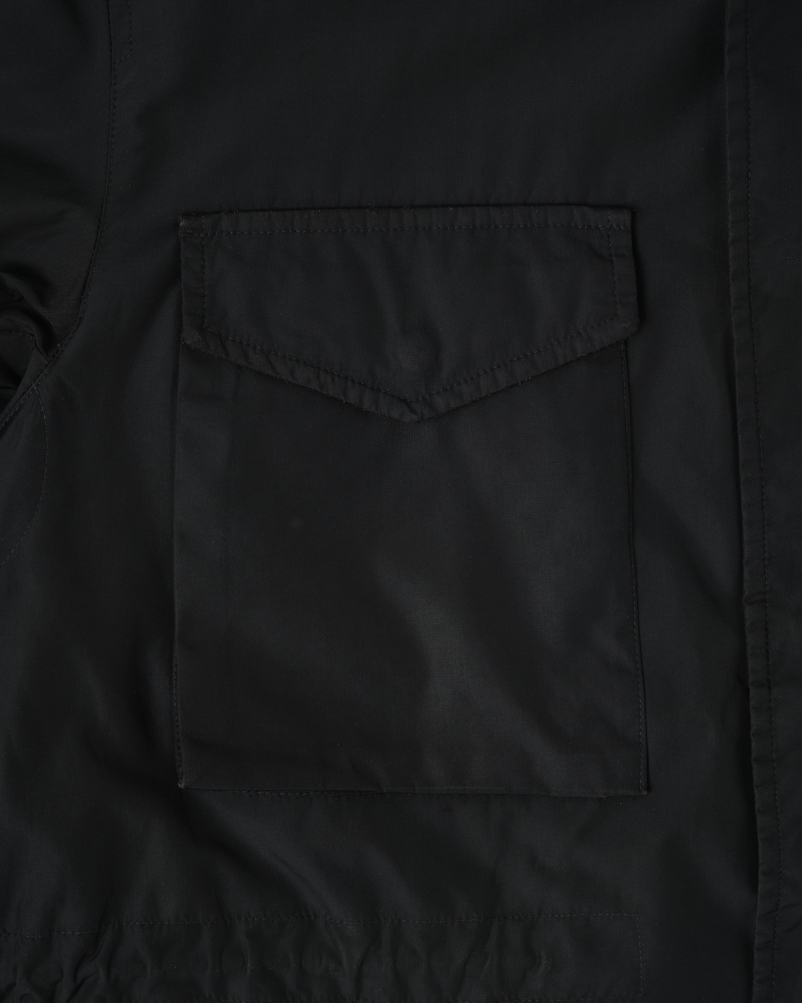【~90’s】Old allegri M-65 Type Black Nylon Jacket Size.48