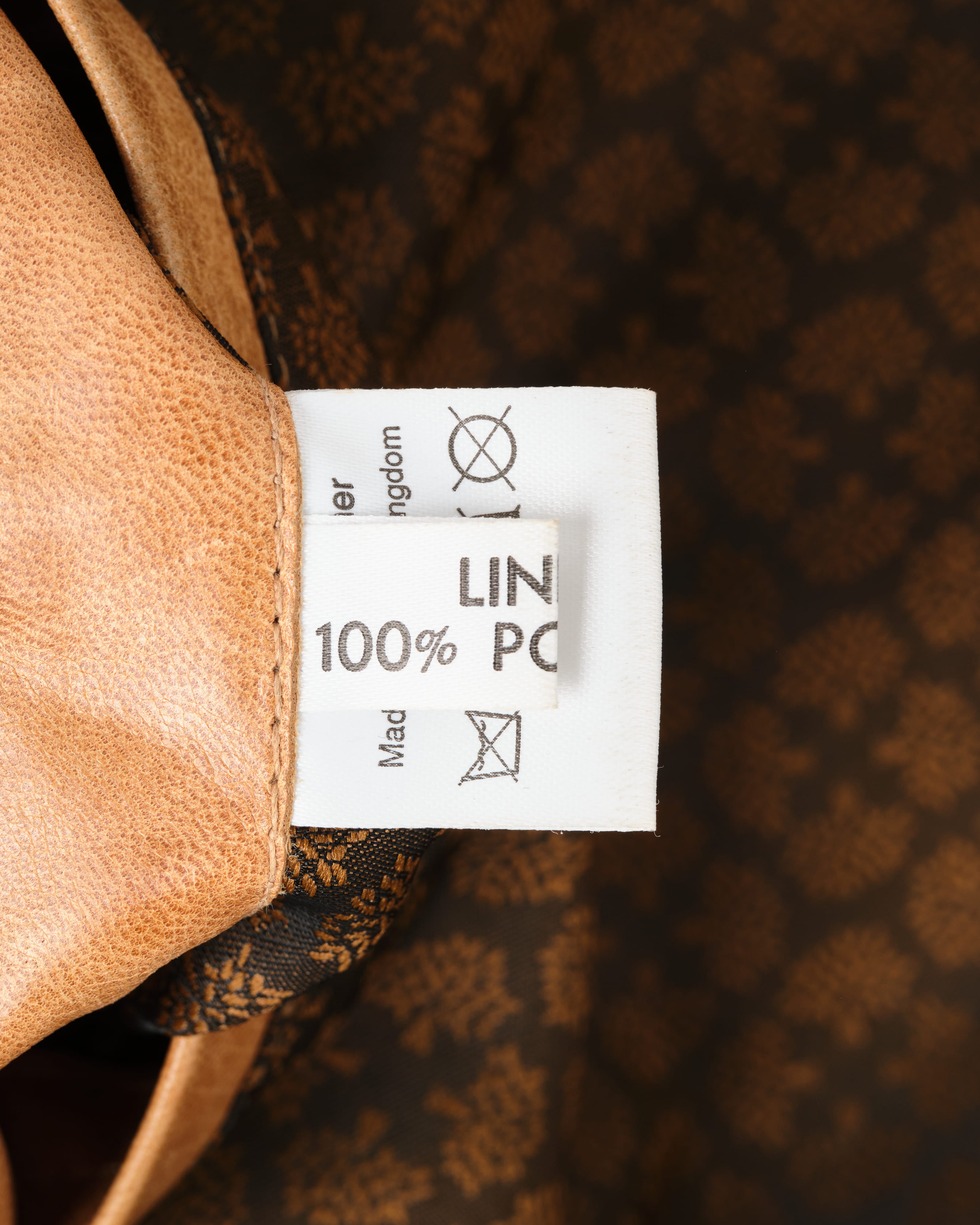 【~90’s】Old MULBERRY Leather Jacket Size.42