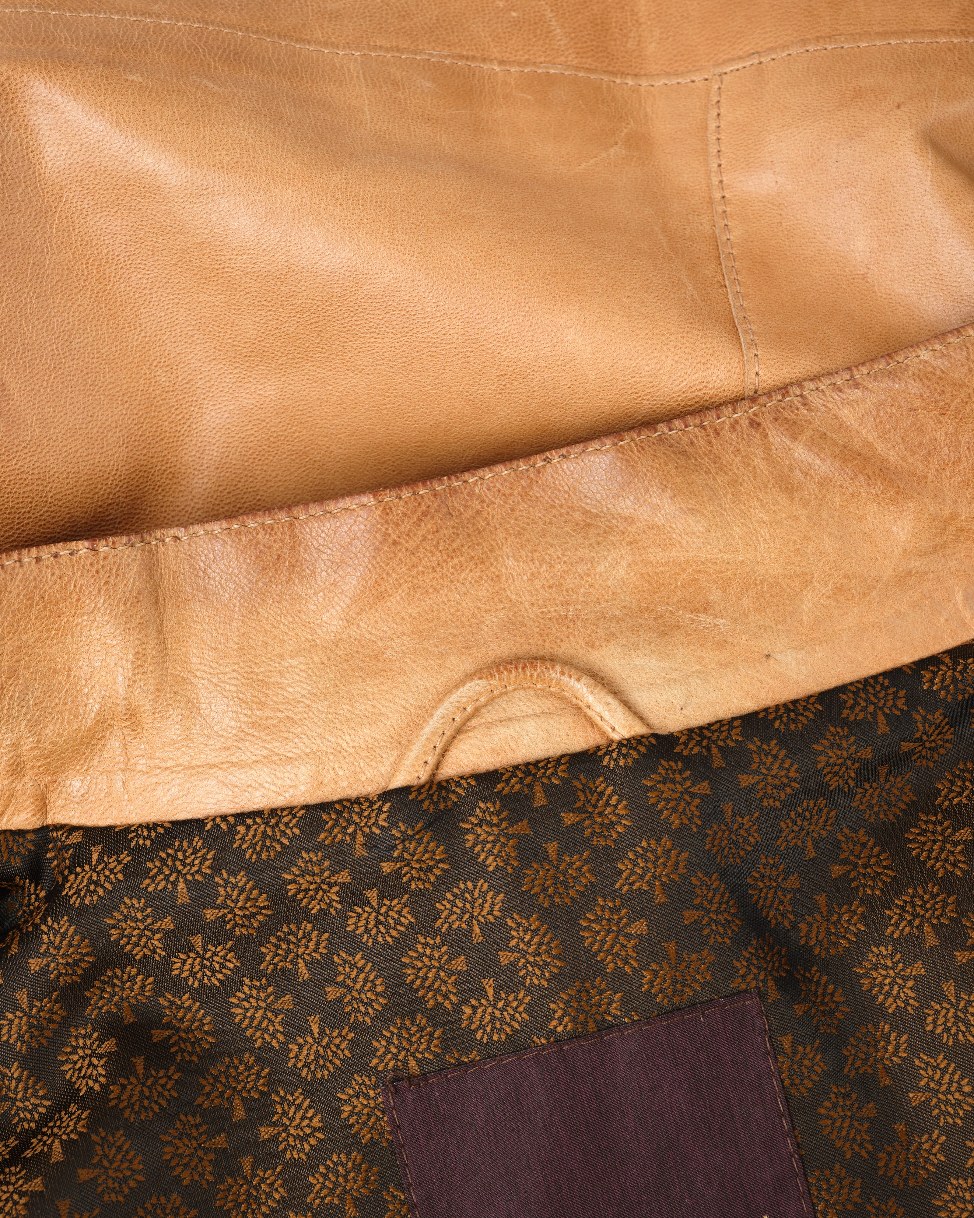 【~90’s】Old MULBERRY Leather Jacket Size.42