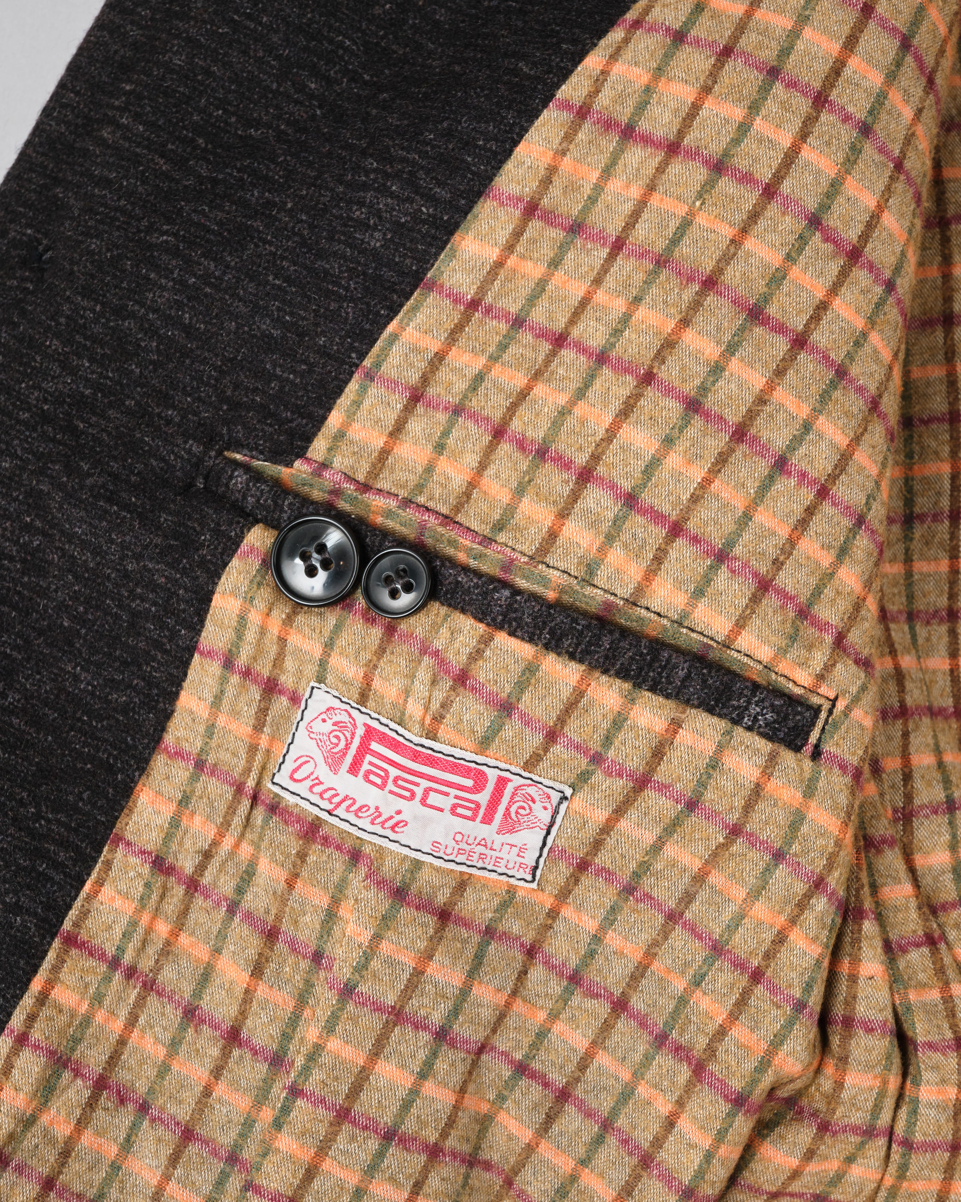 【~60’s】French Vintage Wool Lapel Work Jacket "Pascal"