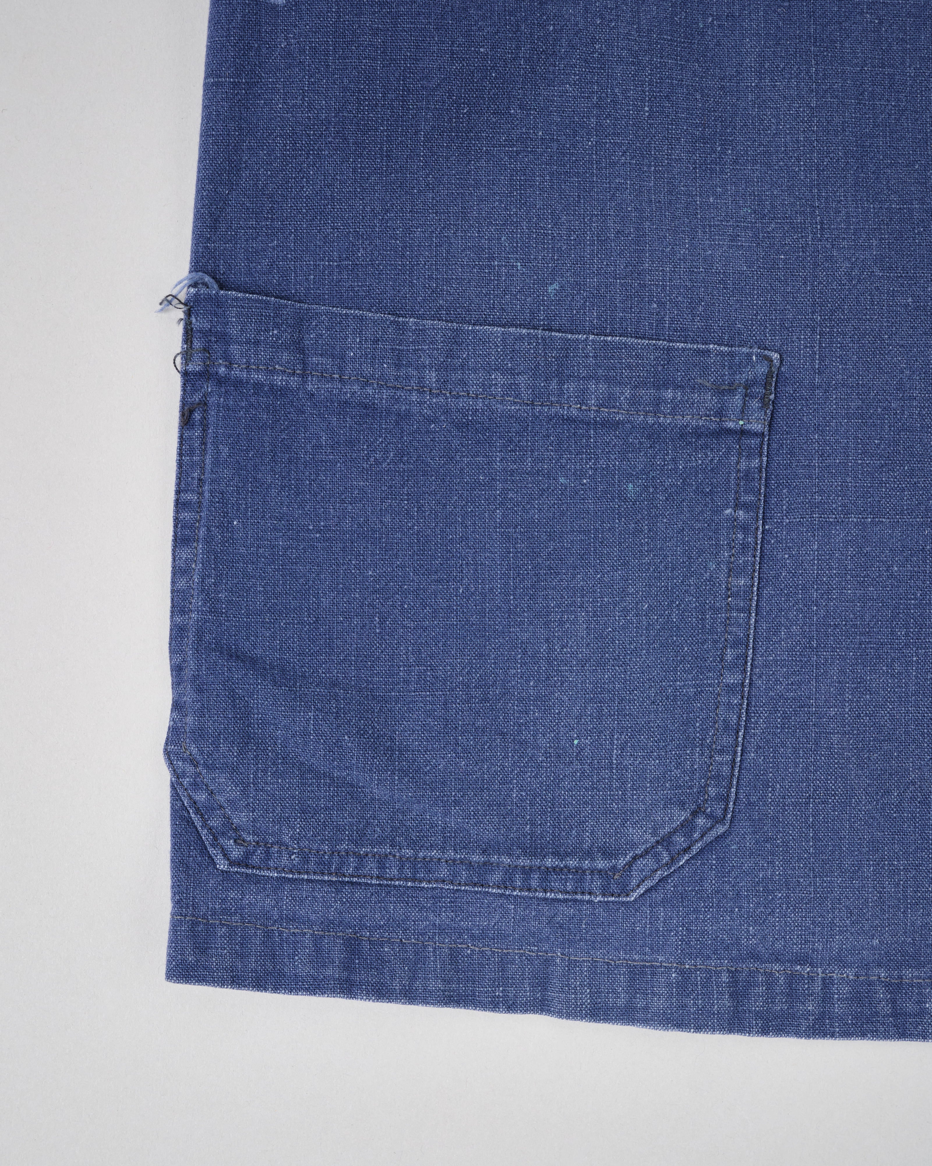 【~50’s】French Vintage Deep Blue Metis Work Jacket