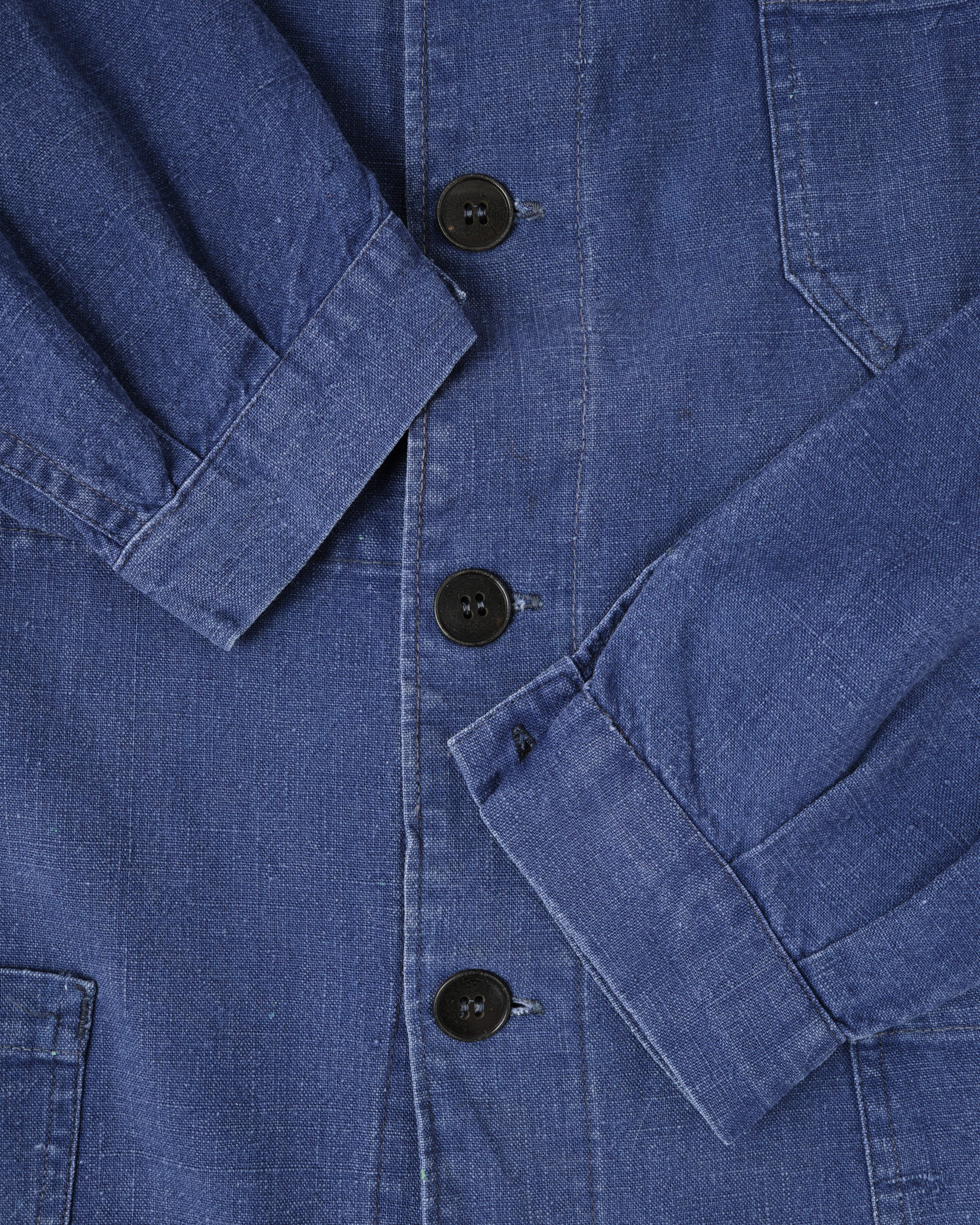 【~50’s】French Vintage Deep Blue Metis Work Jacket