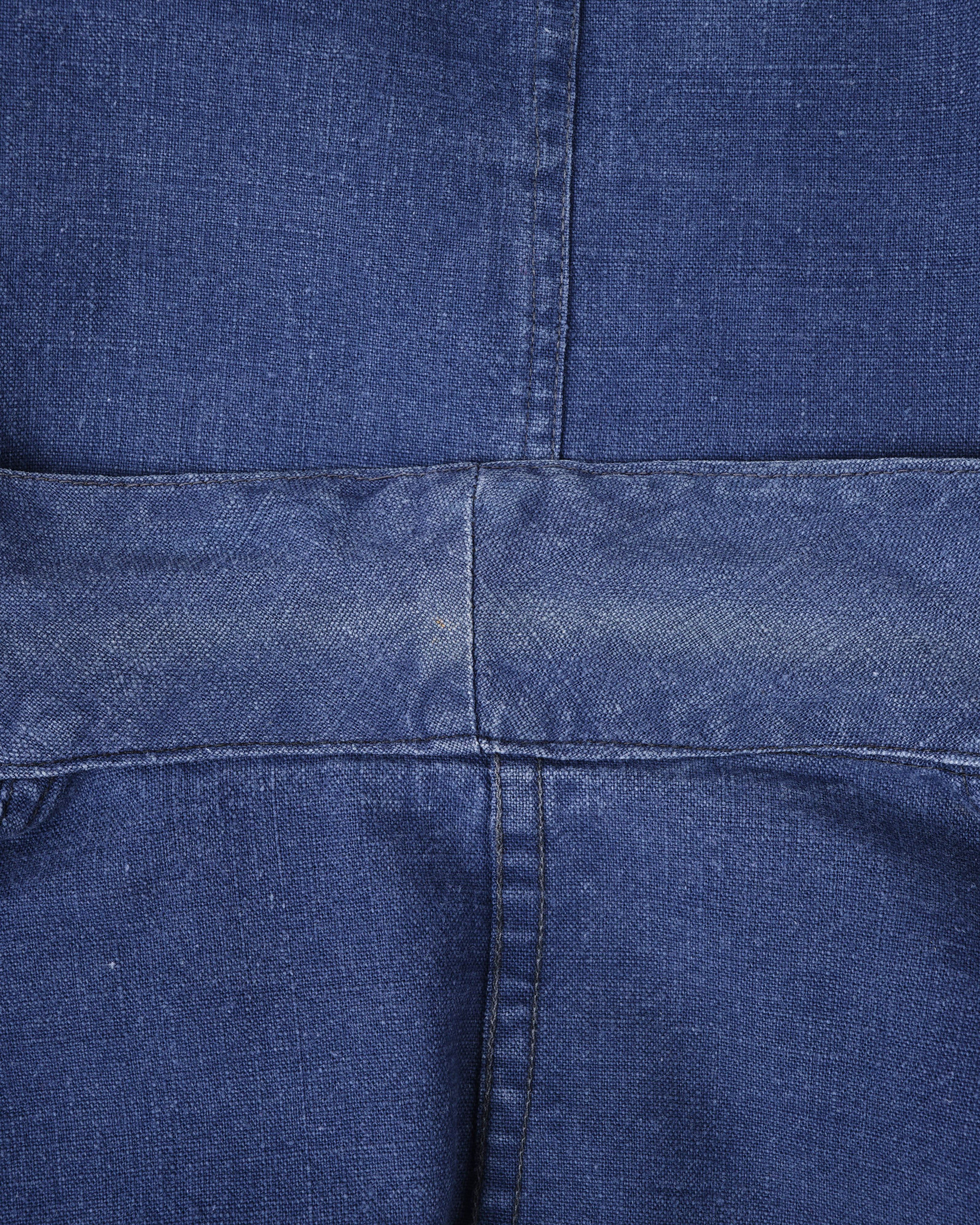 【~50’s】French Vintage Deep Blue Metis Work Jacket