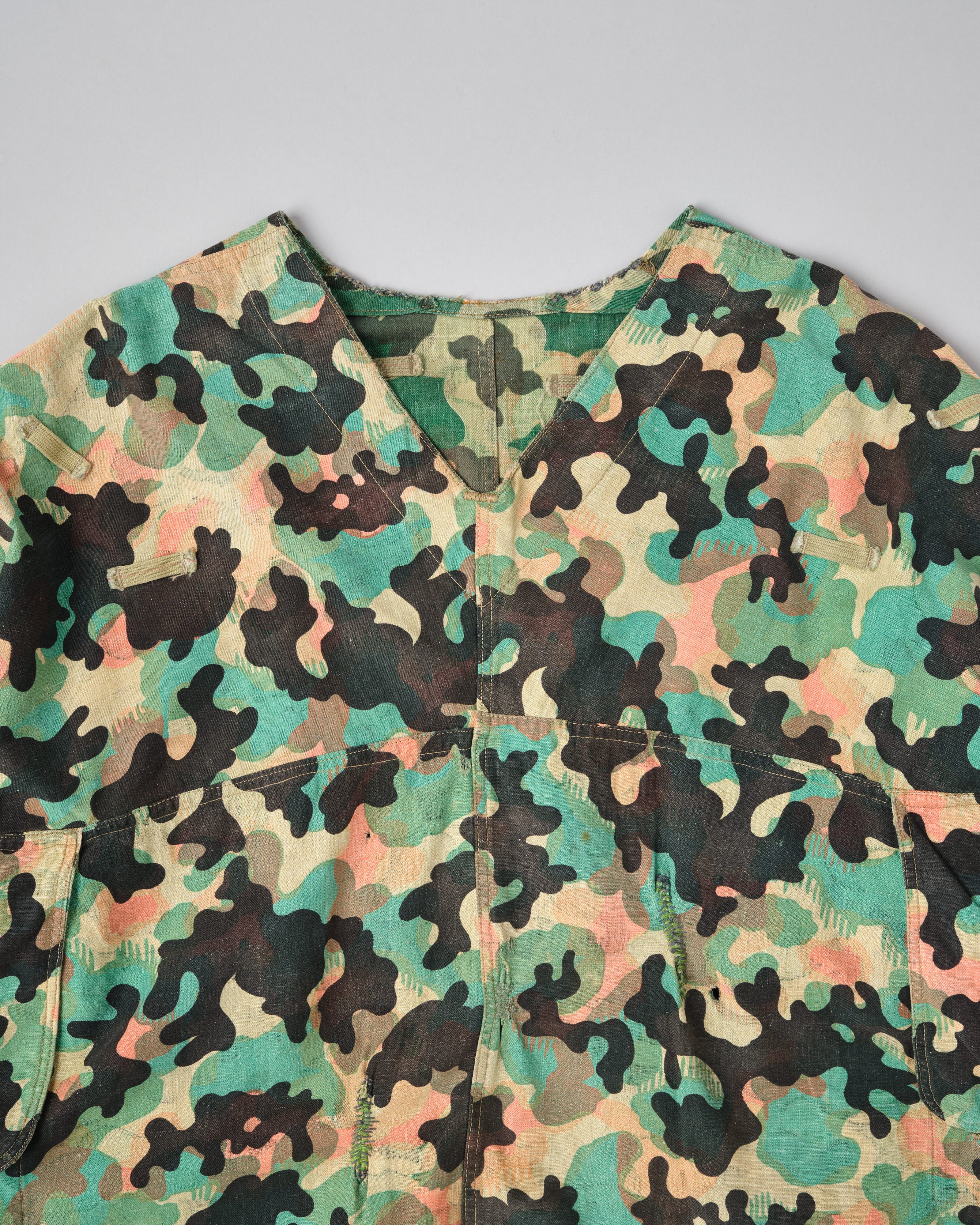 【~50’s】Czechoslovakian Army Dubaky Camouflage Reversible Smock "Modified"