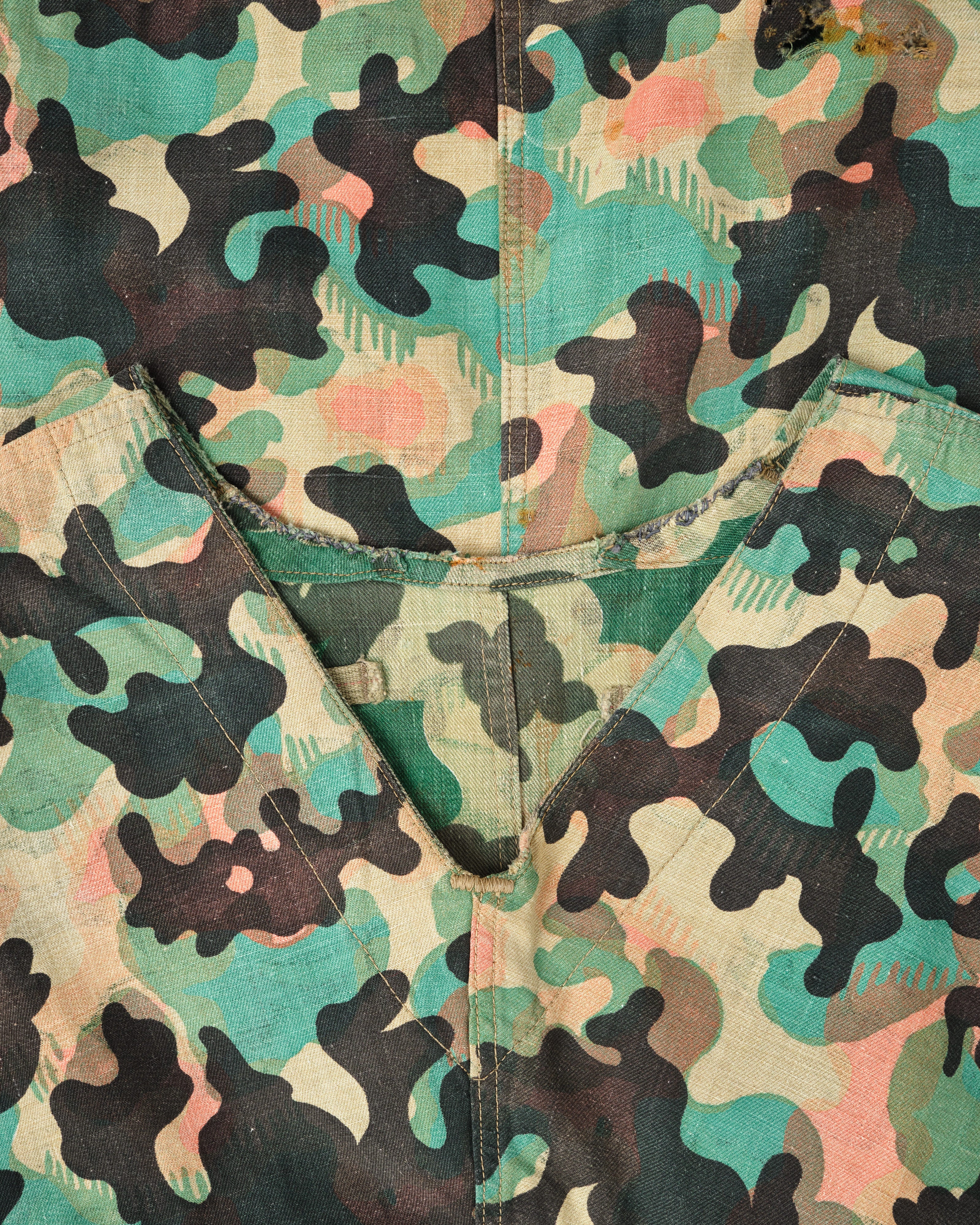 【~50’s】Czechoslovakian Army Dubaky Camouflage Reversible Smock "Modified"
