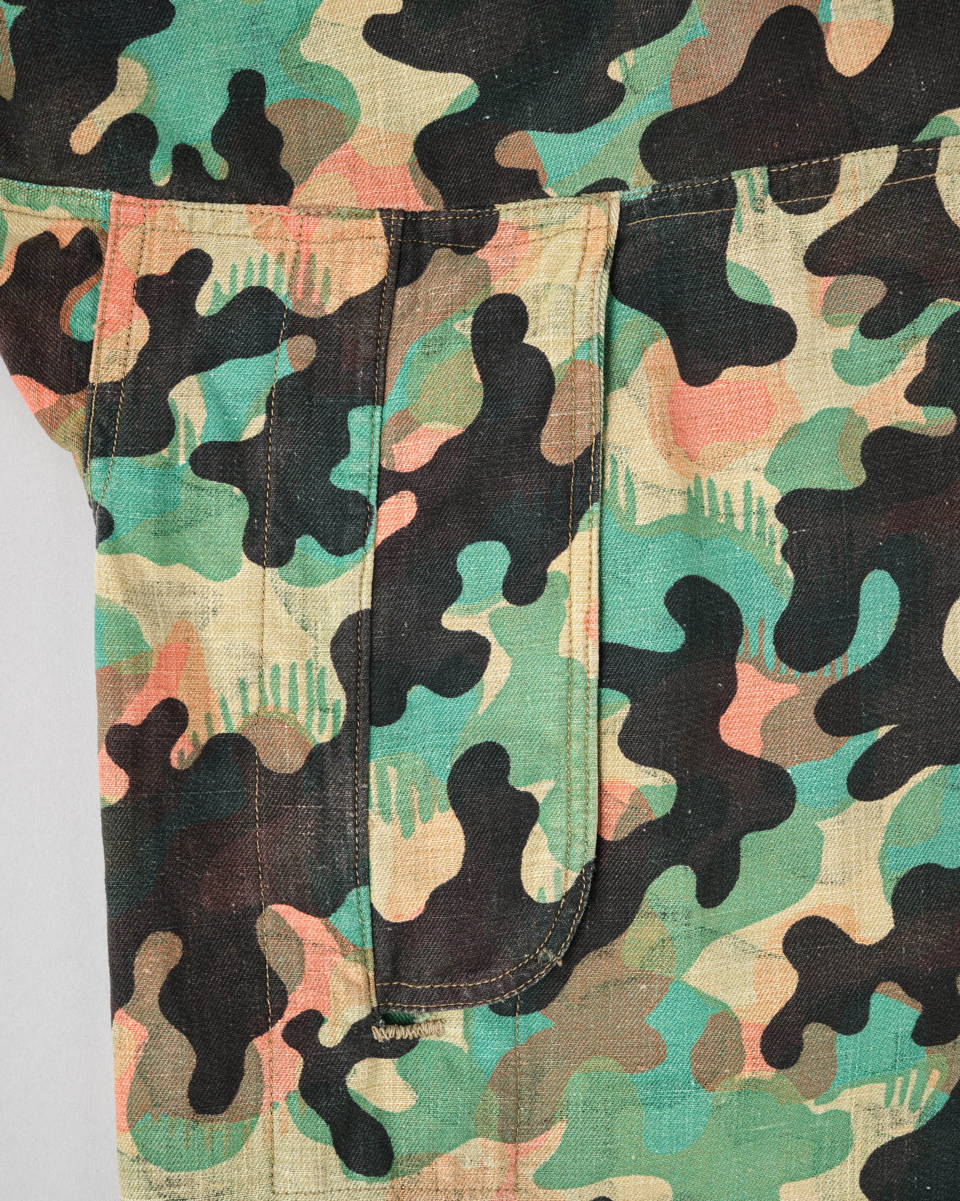 【~50’s】Czechoslovakian Army Dubaky Camouflage Reversible Smock "Modified"