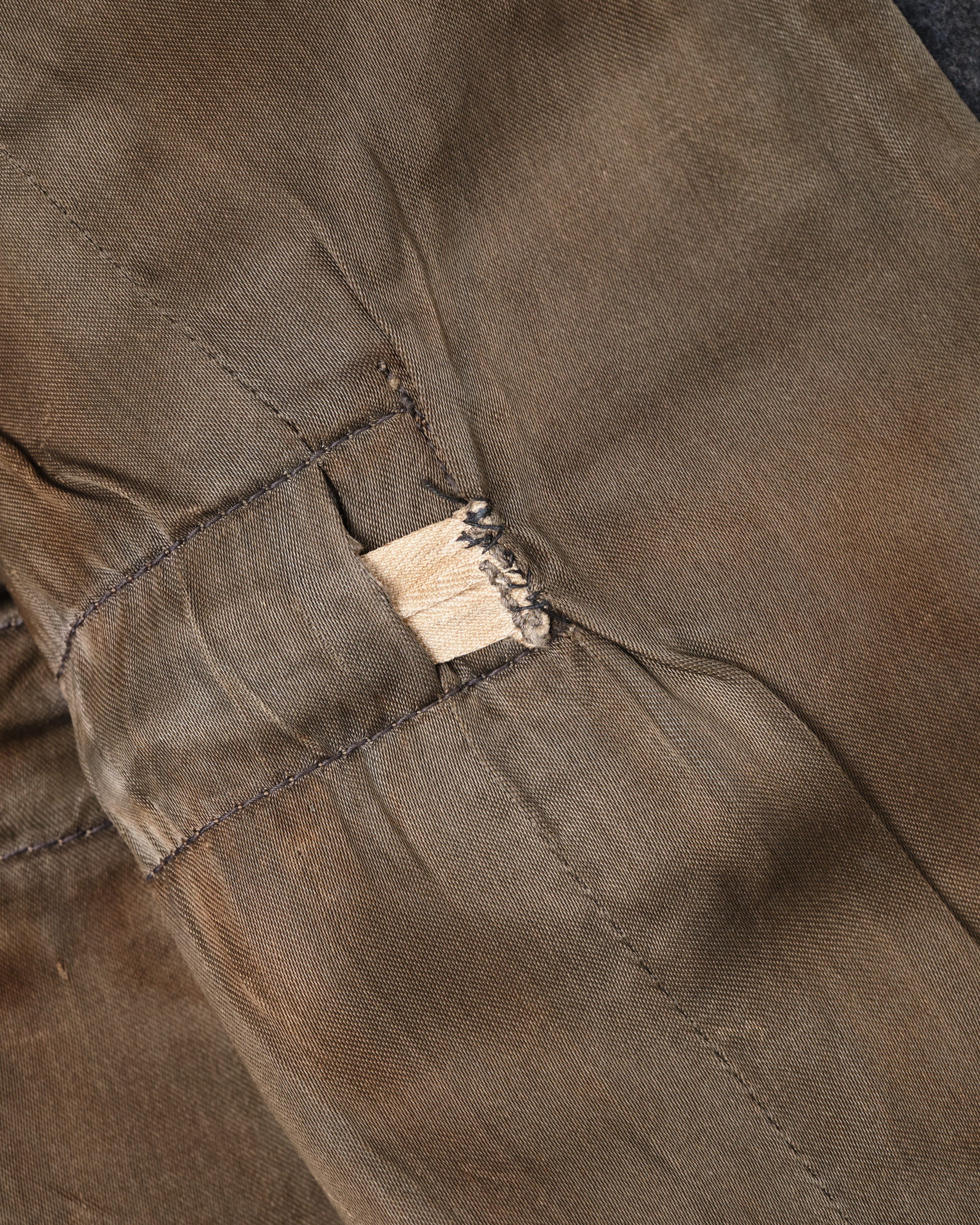 【~40’s】WWII German Air Force Elite Jet Fighter Winter Leather Flight Jacket "Luftwaffe"