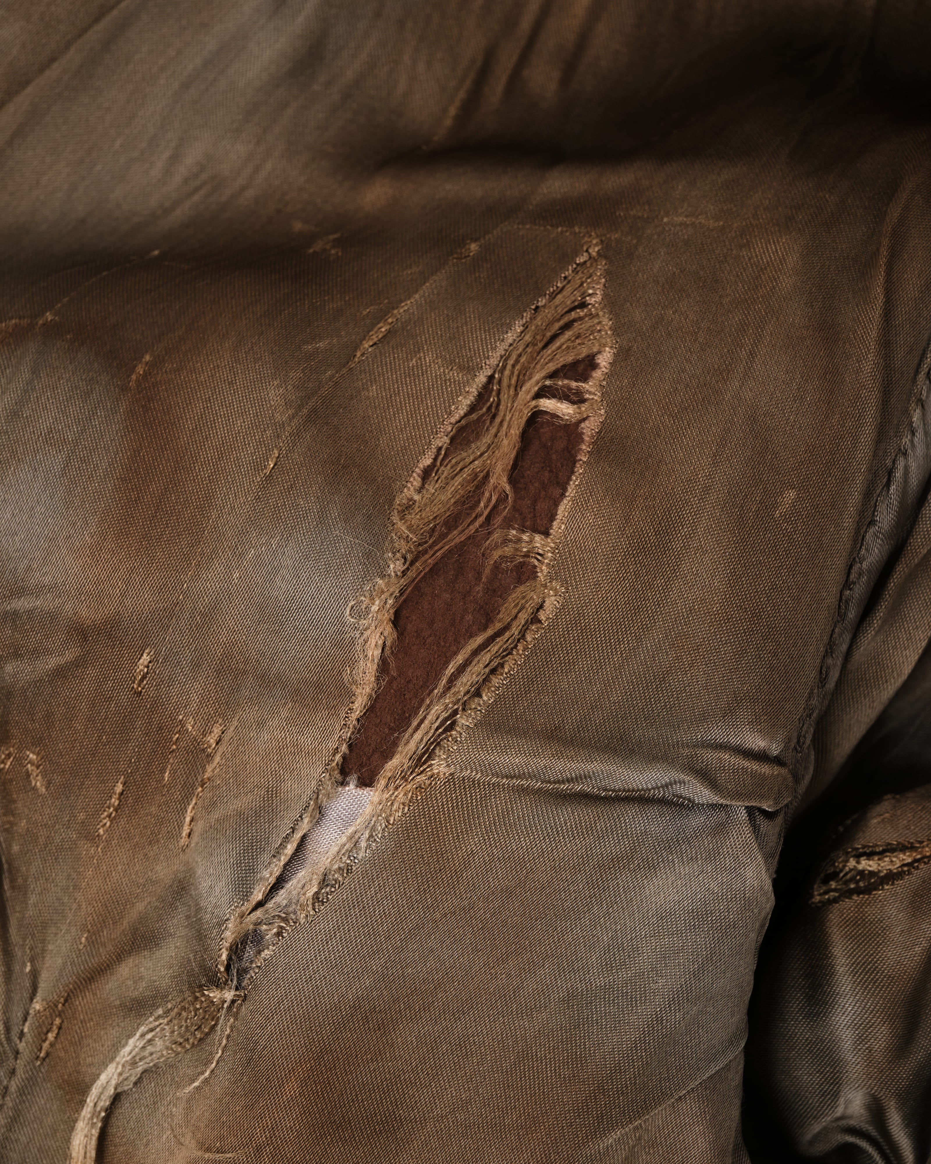 【~40’s】WWII German Air Force Elite Jet Fighter Winter Leather Flight Jacket "Luftwaffe"