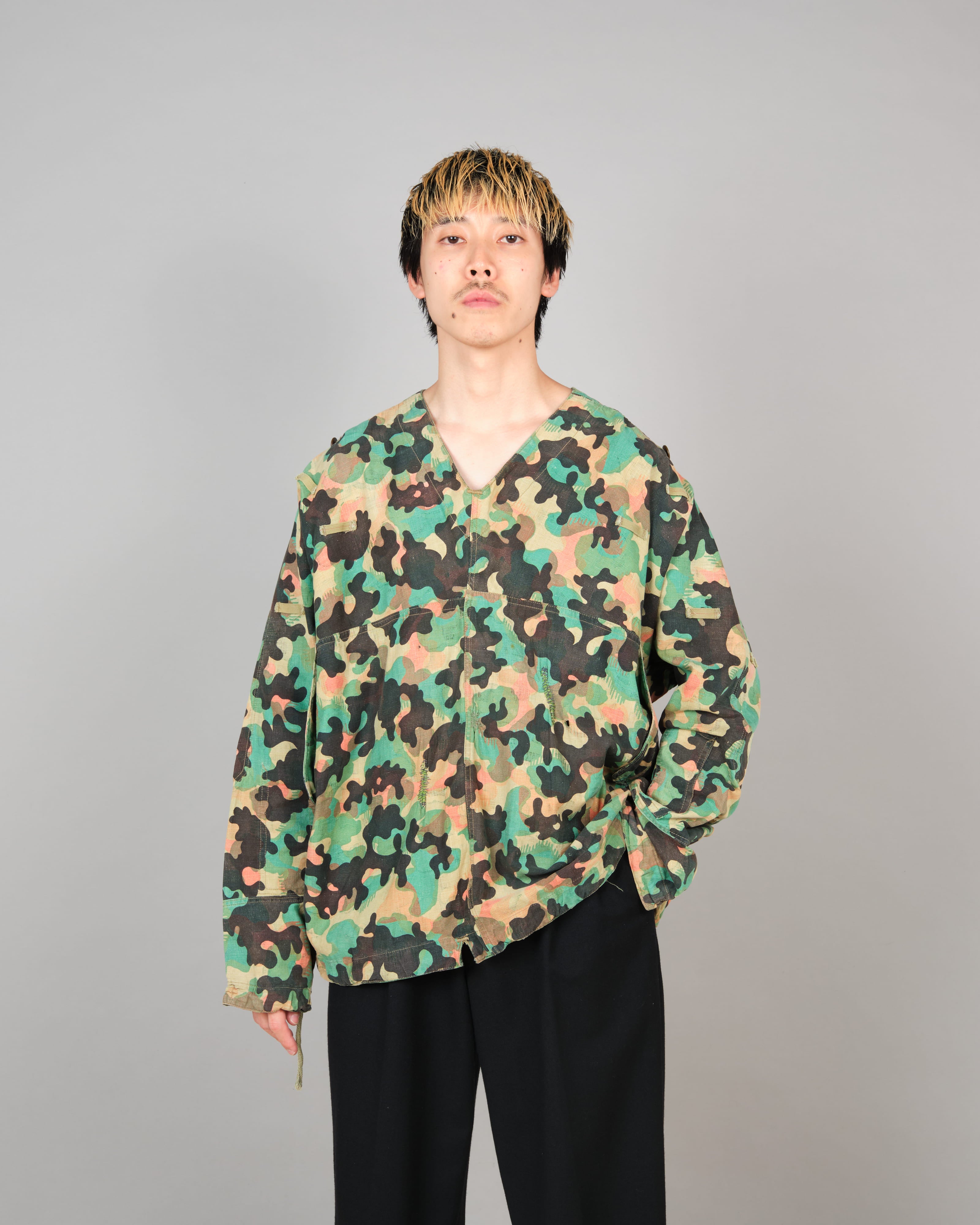 【~50’s】Czechoslovakian Army Dubaky Camouflage Reversible Smock "Modified"