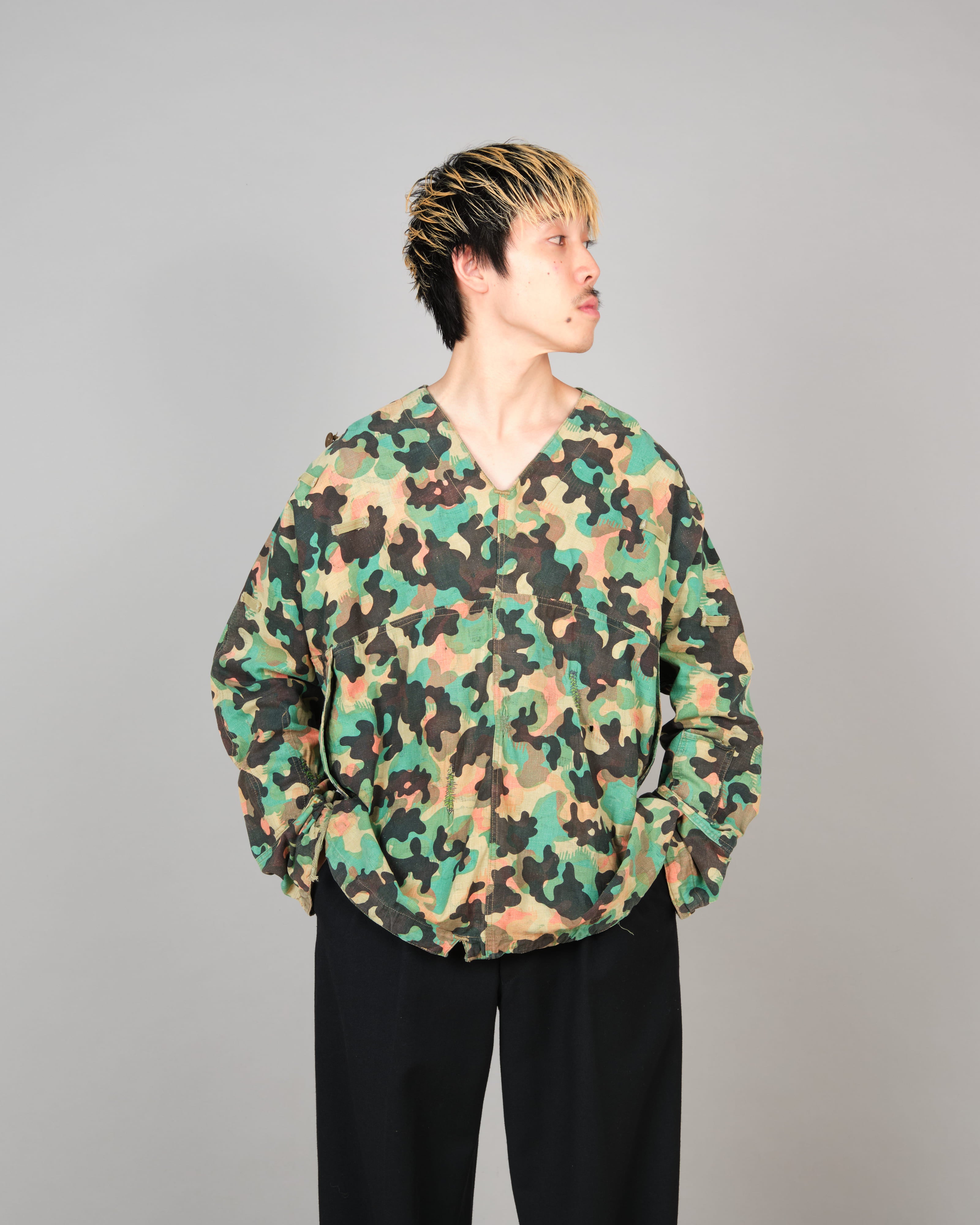 【~50’s】Czechoslovakian Army Dubaky Camouflage Reversible Smock "Modified"