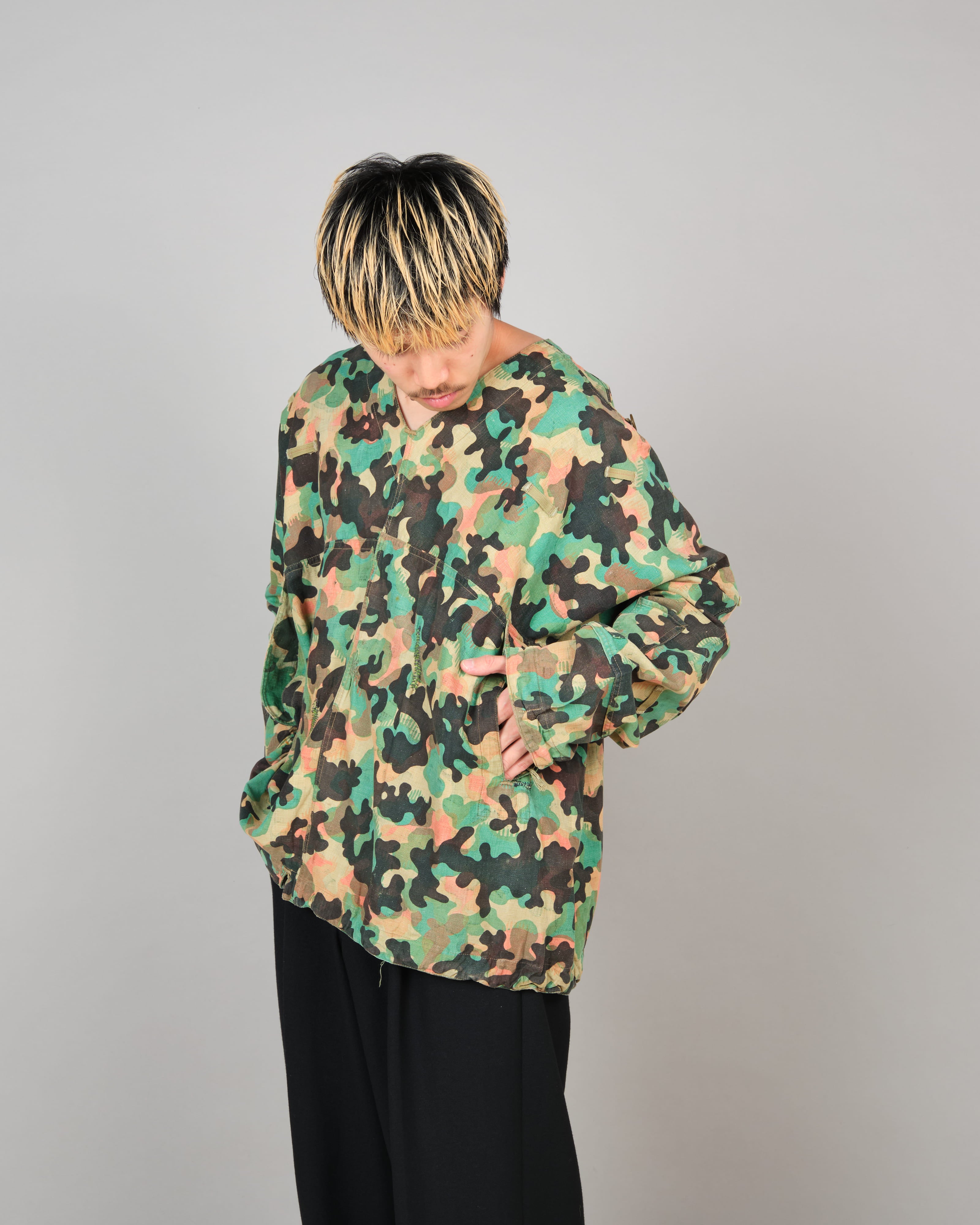 【~50’s】Czechoslovakian Army Dubaky Camouflage Reversible Smock "Modified"