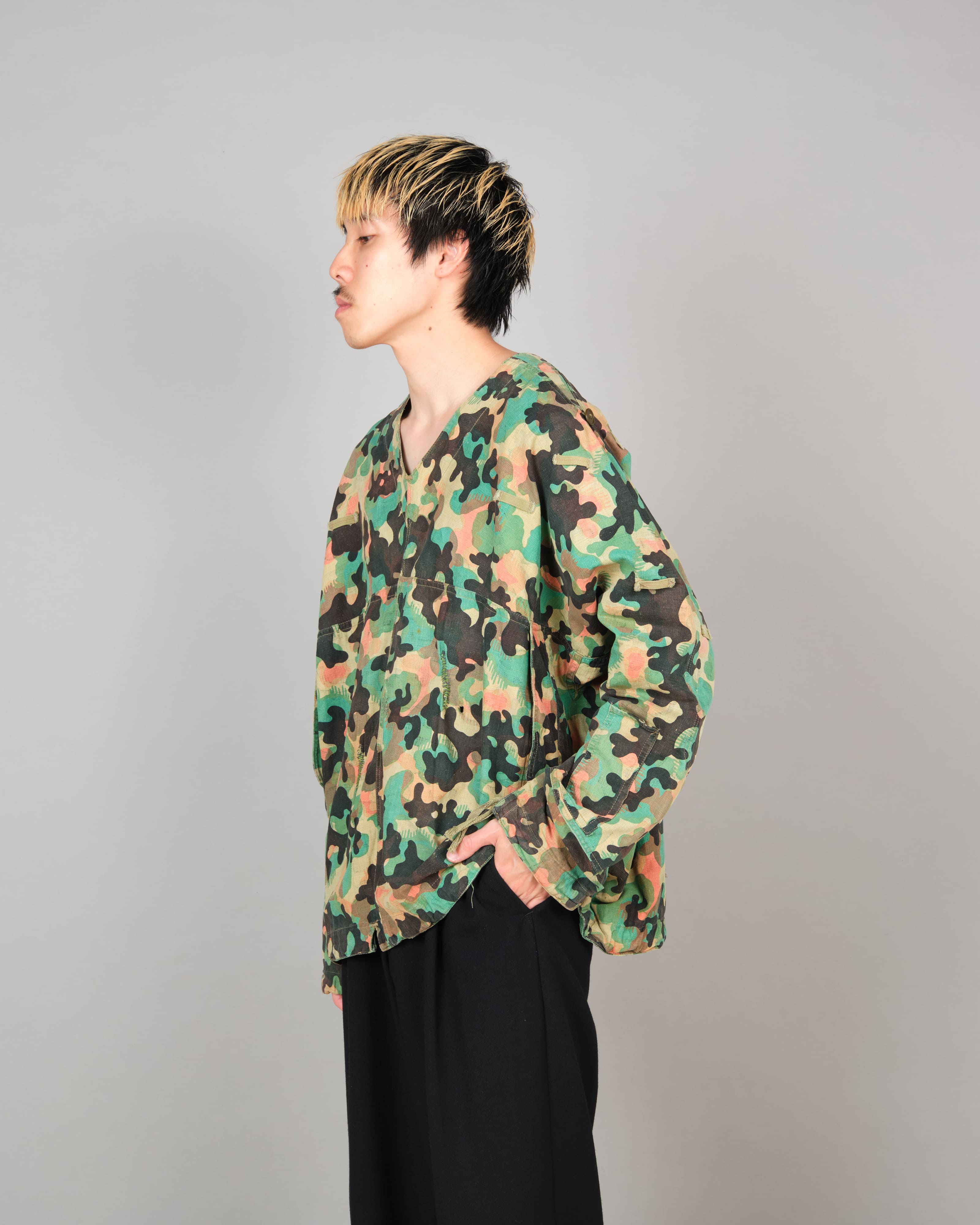 【~50’s】Czechoslovakian Army Dubaky Camouflage Reversible Smock "Modified"
