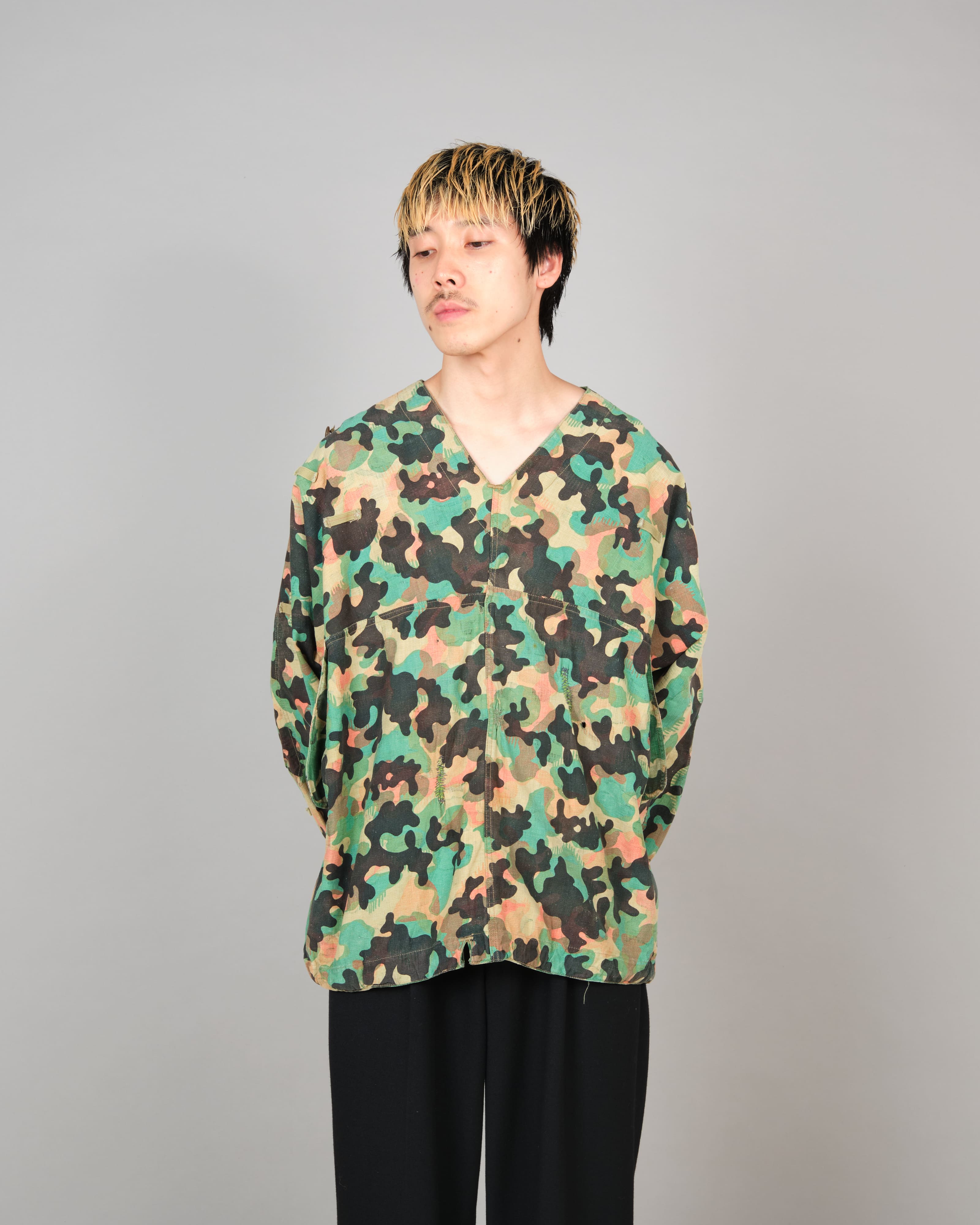 【~50’s】Czechoslovakian Army Dubaky Camouflage Reversible Smock "Modified"