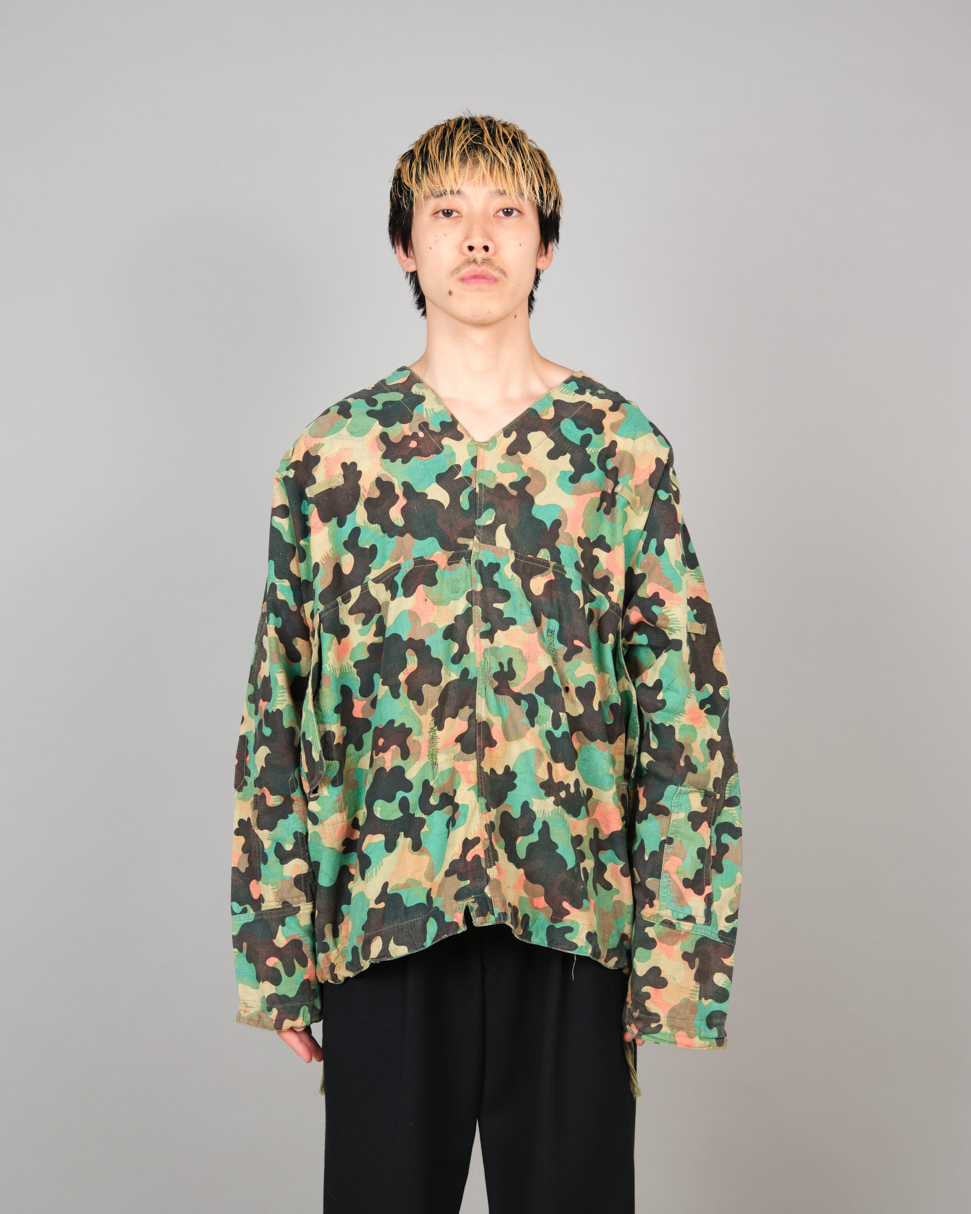 【~50’s】Czechoslovakian Army Dubaky Camouflage Reversible Smock "Modified"