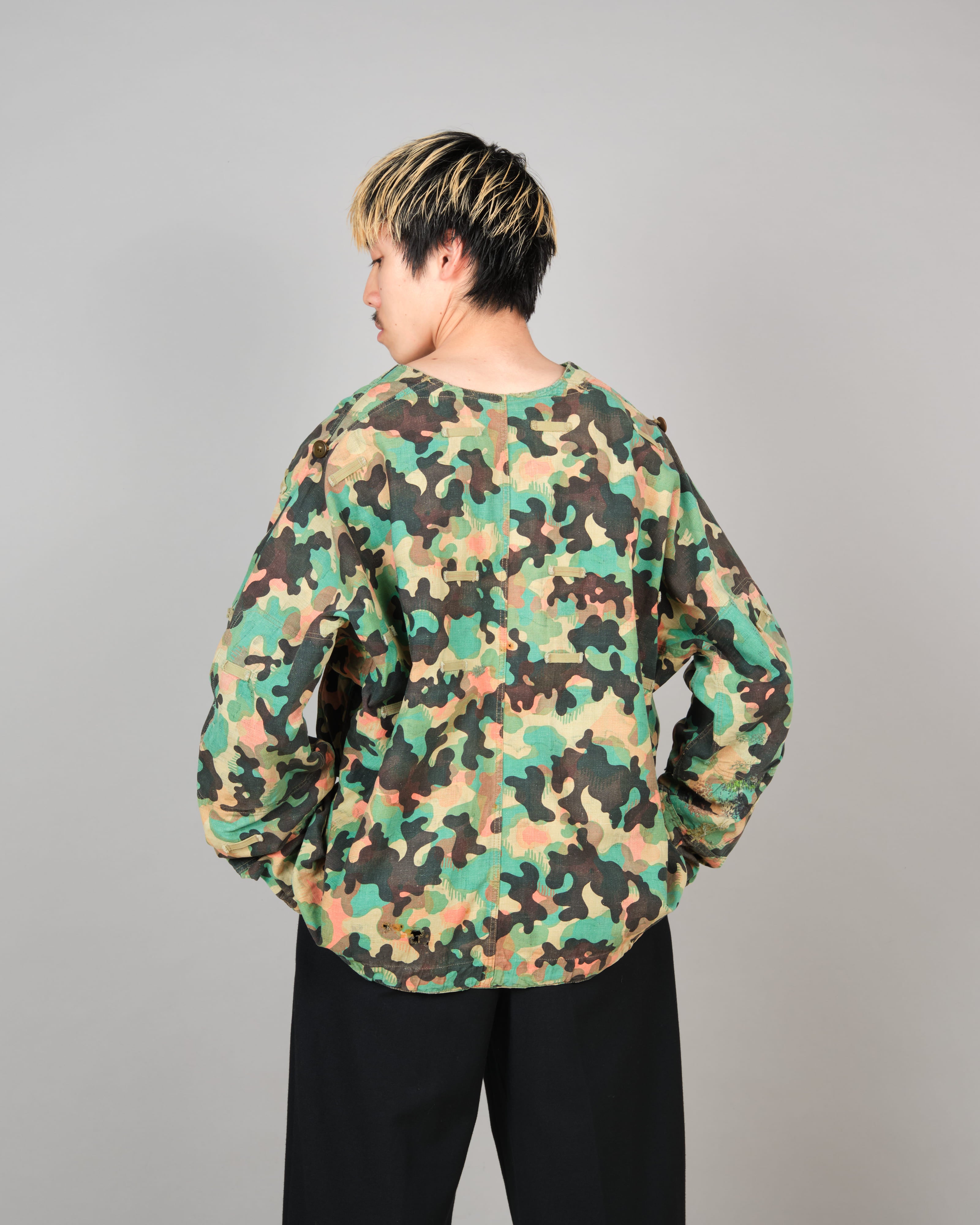 【~50’s】Czechoslovakian Army Dubaky Camouflage Reversible Smock "Modified"