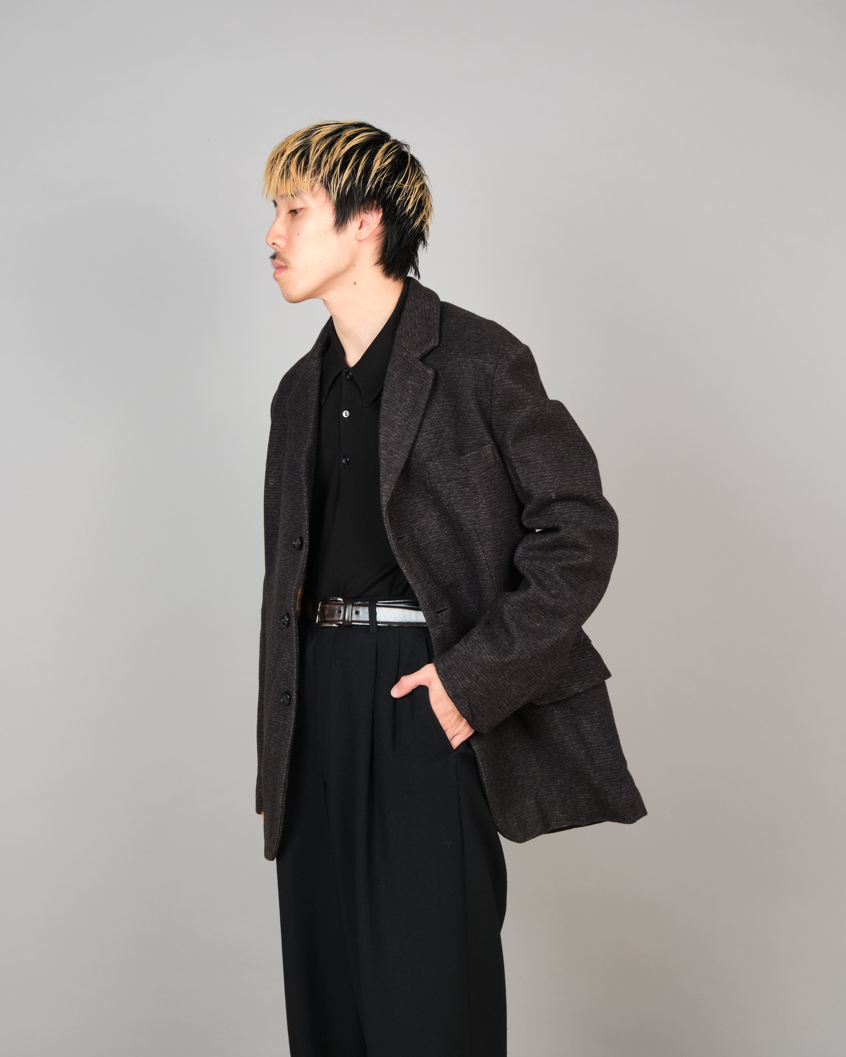【~60’s】French Vintage Wool Lapel Work Jacket "Pascal"