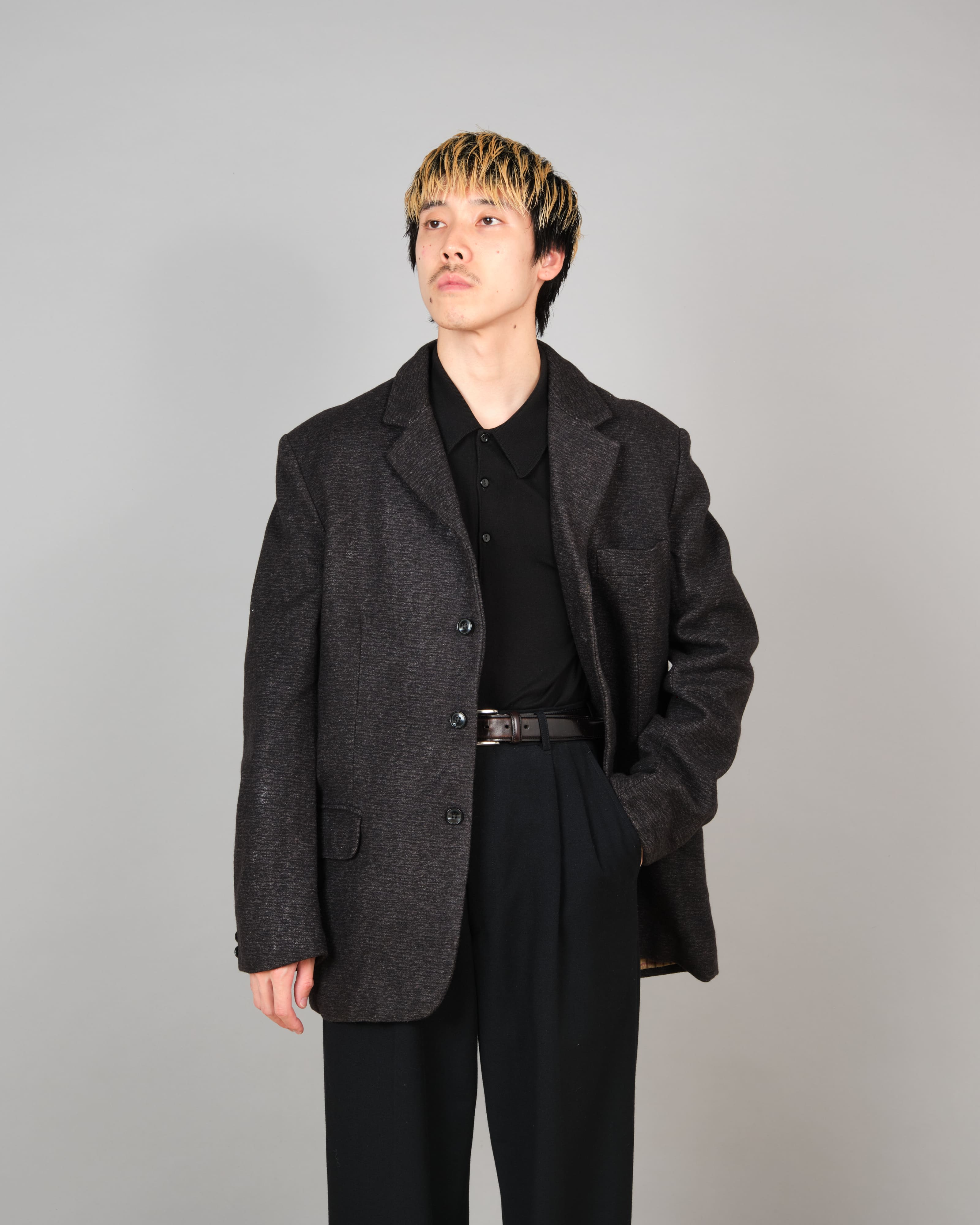 【~60’s】French Vintage Wool Lapel Work Jacket "Pascal"